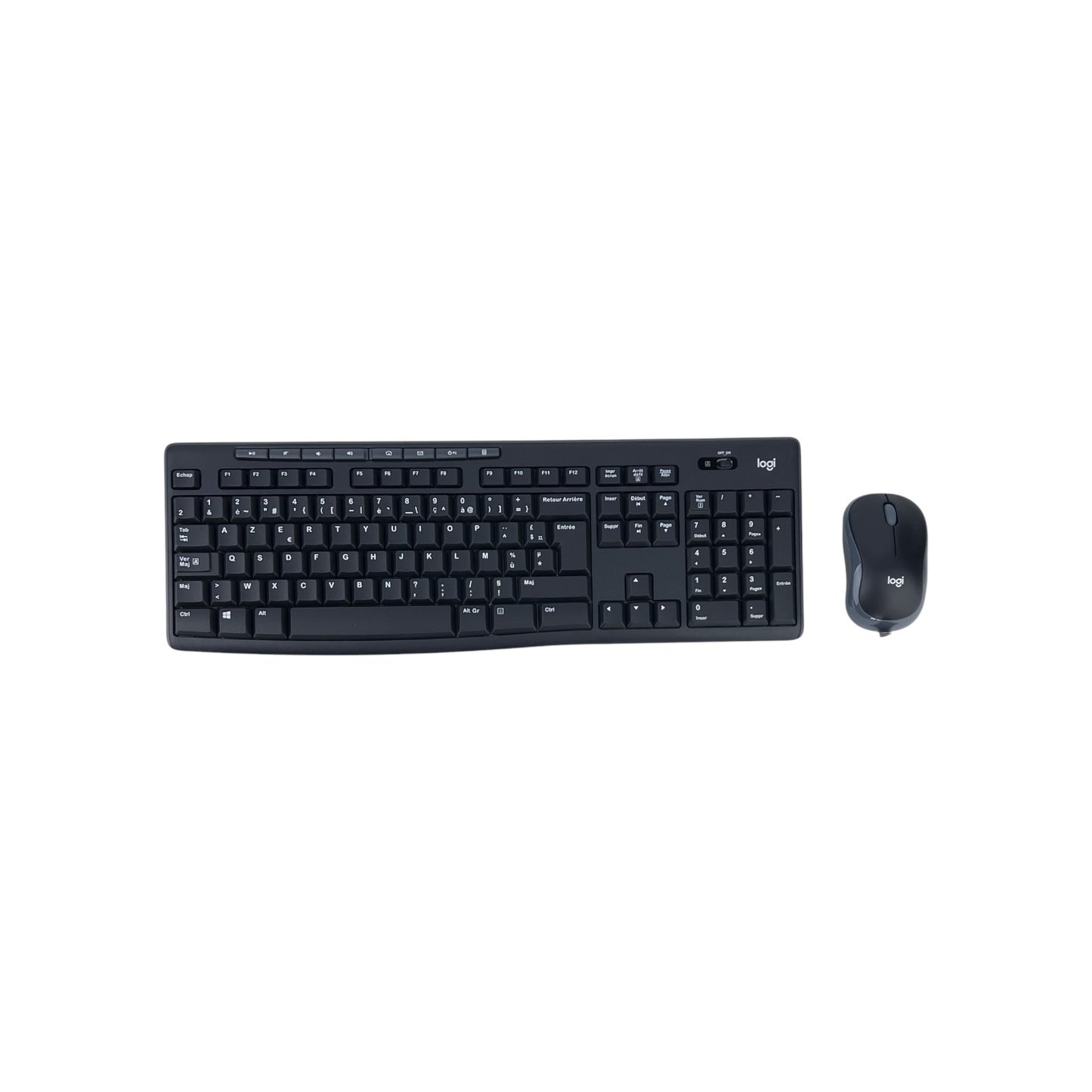 Logitech MK270 Wireless Kombo Kabellos Tastatur Maus Set Windows AZERTY fr | Retourware