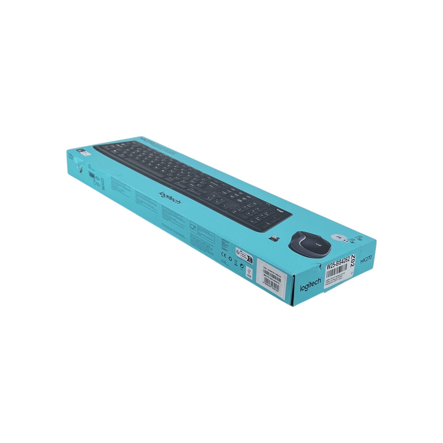 Logitech MK270 Wireless Kombo Kabellos Tastatur Maus Set Windows AZERTY fr | Retourware