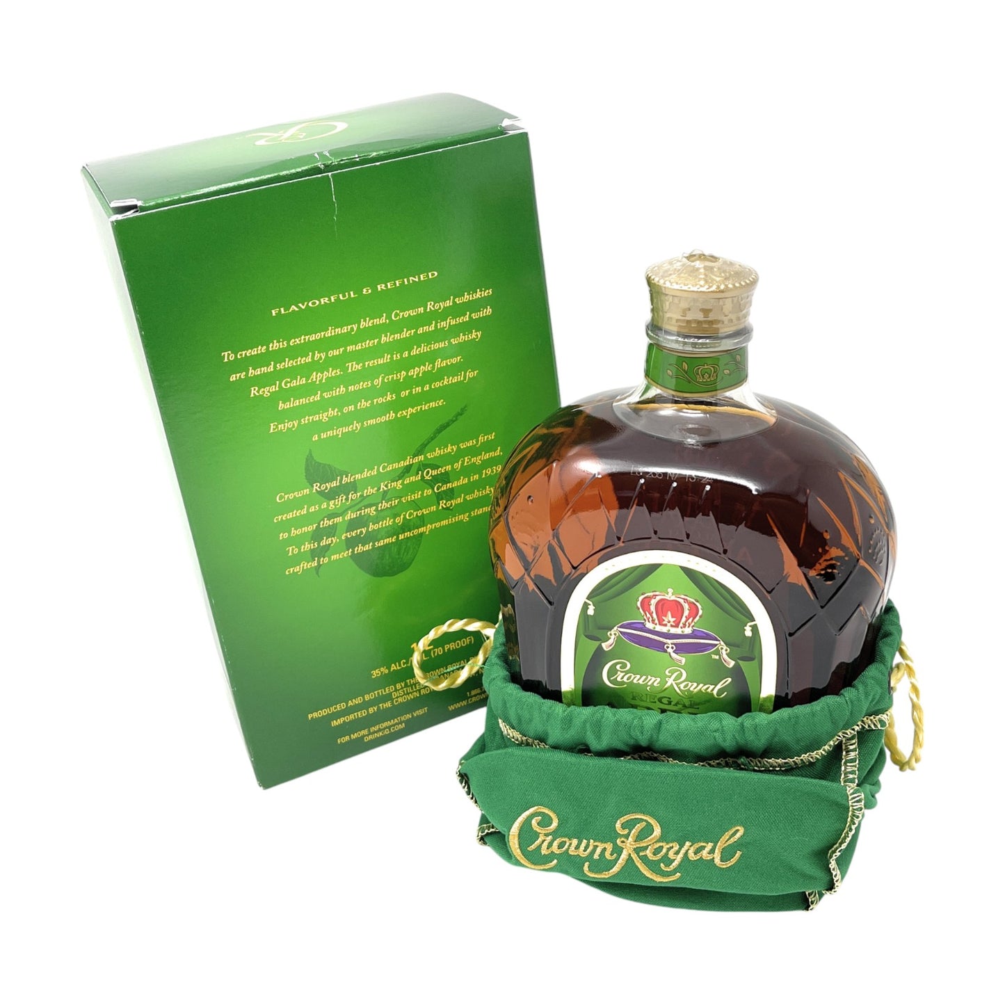 Crown Royal Regal Apple Whisky 1 x 1l Alkohol 35% vol. | Neu