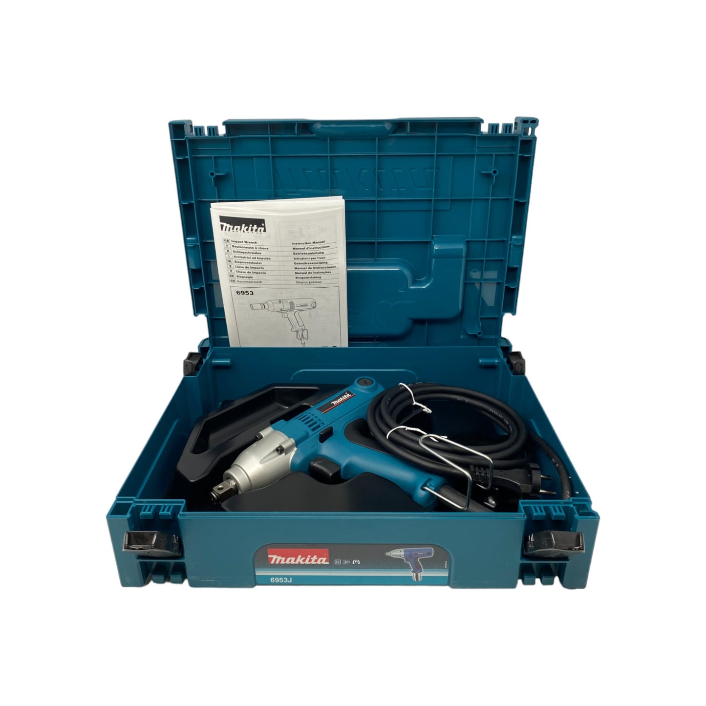 Makita 6953J Schlagschrauber 150 Nm 1/2-Außenvierkant 280 Watt Blau/Schwarz | Retourware