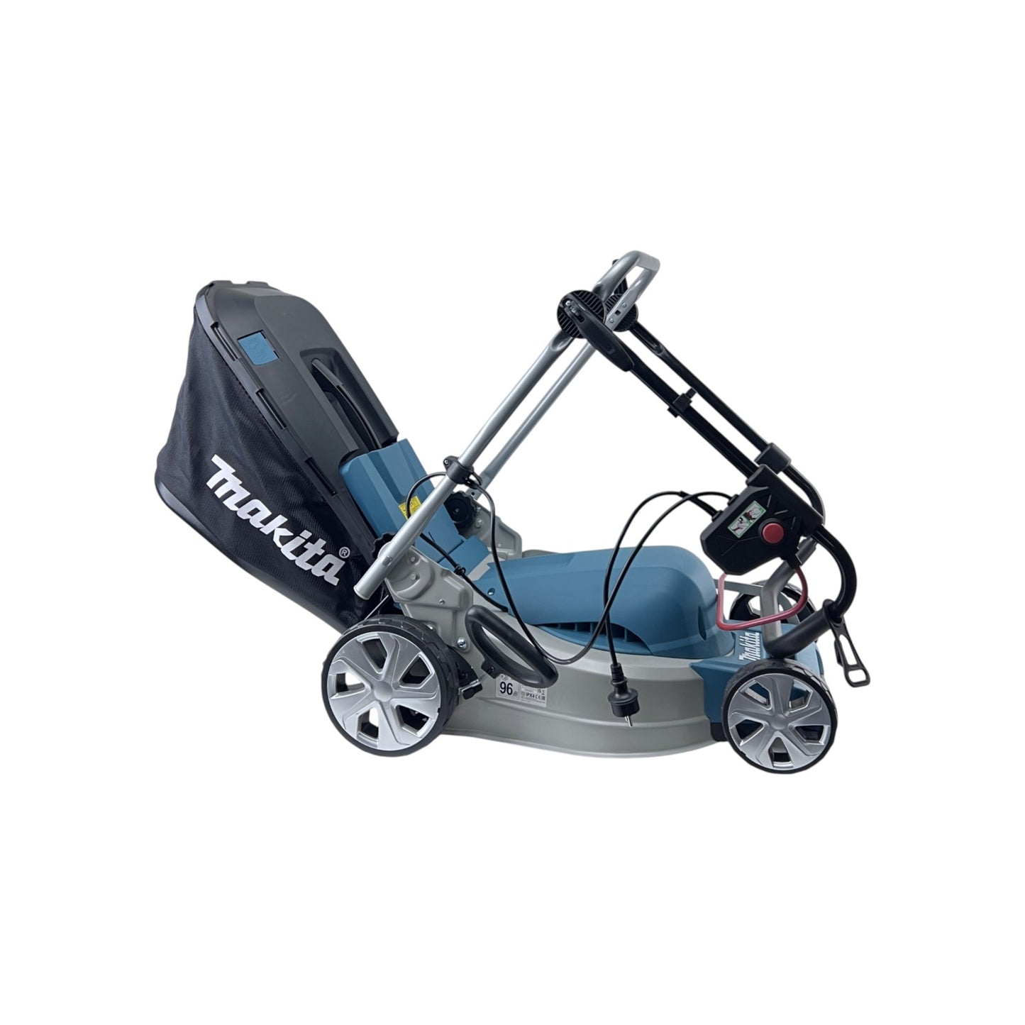 Makita ELM 4121 Elektro Rasenmäher 41cm 600m² 1600W 20-75mm 50L Grasfangbehälter | Retourware