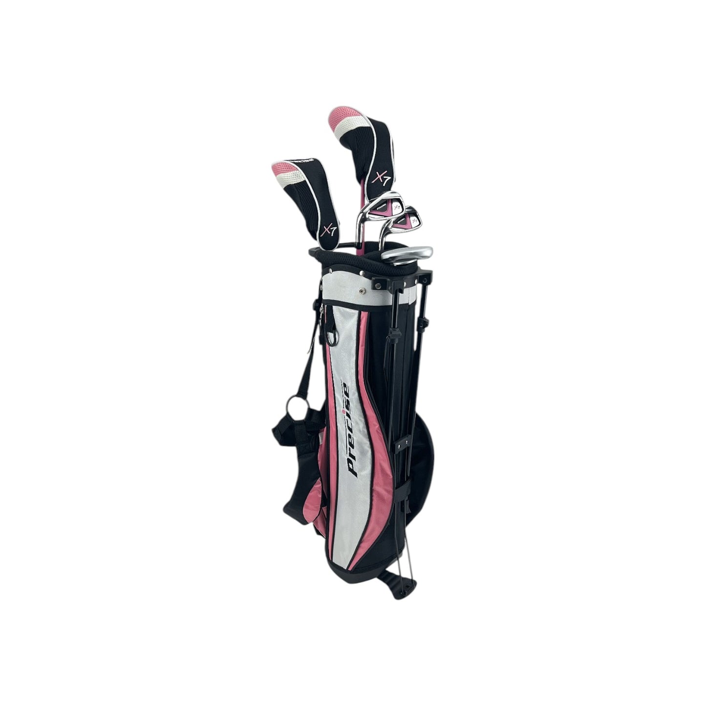 Precise X7 Set 5 Golfschläger Kinder 6 -8 Jahre LH pink Golf Driver Putter | Neu