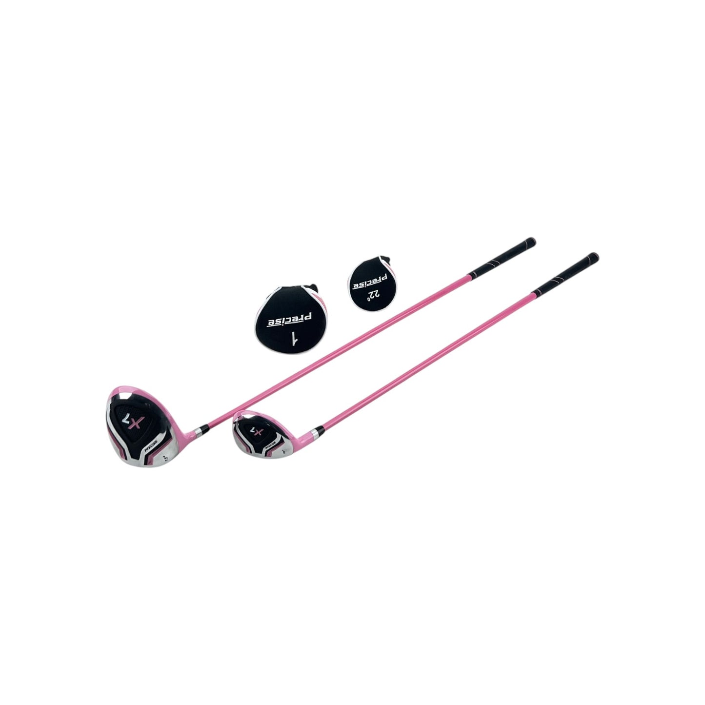 Precise X7 Set 5 Golfschläger Kinder 6 -8 Jahre LH pink Golf Driver Putter | Neu