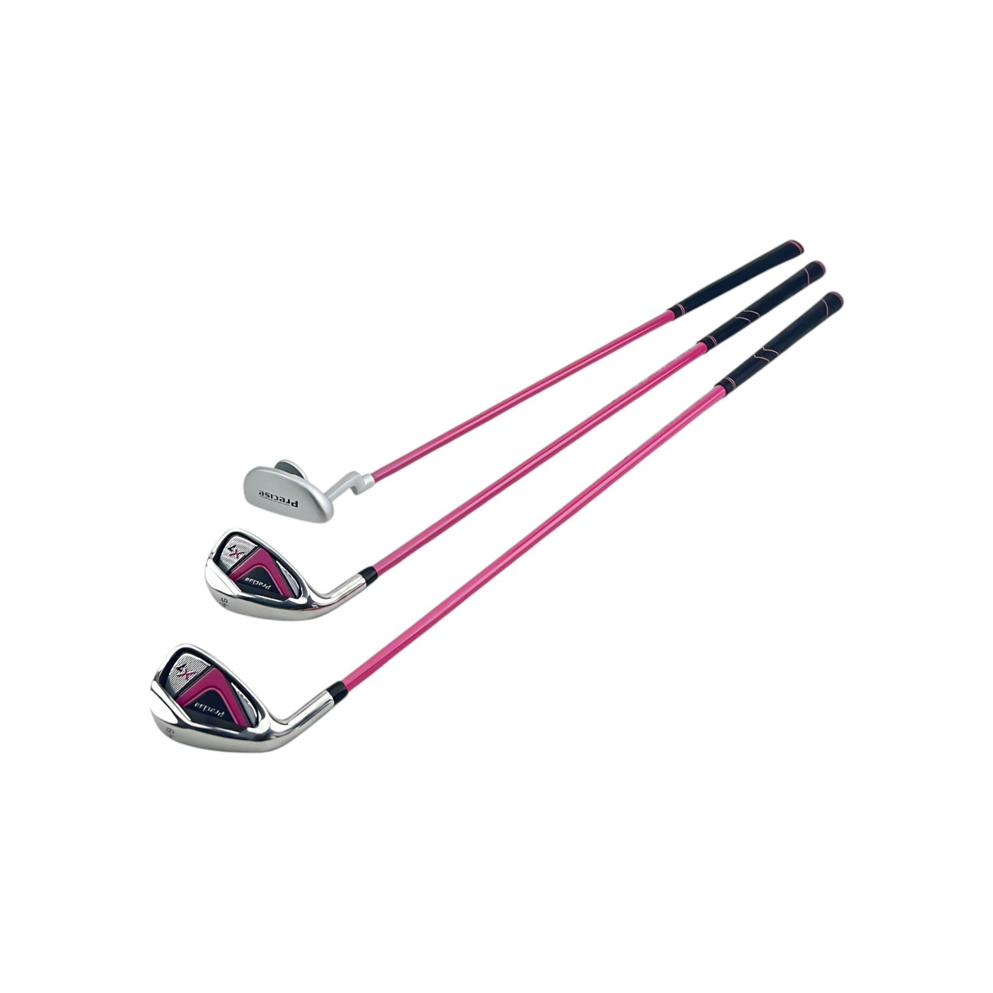 Precise X7 Set 5 Golfschläger Kinder 6 -8 Jahre LH pink Golf Driver Putter | Neu