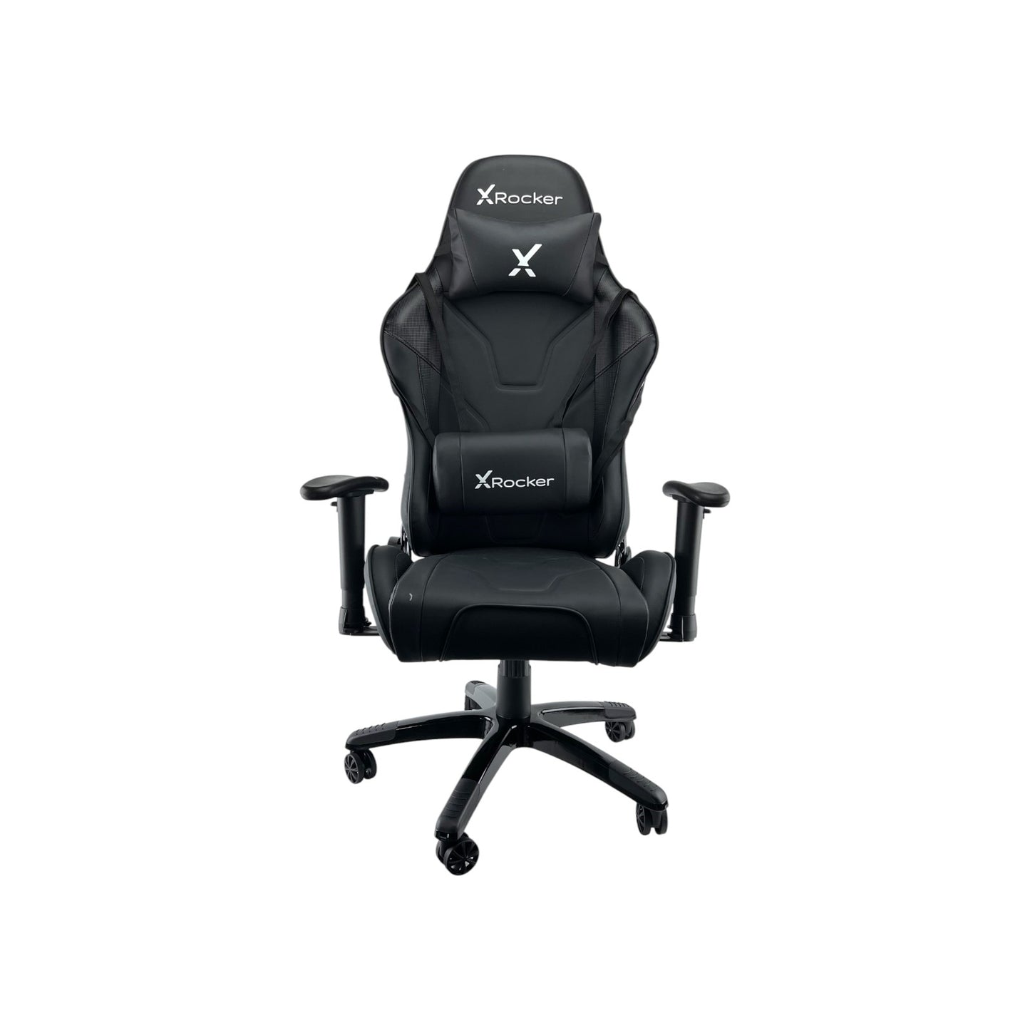 X Rocker Agility eSports Gaming Bürostuhl Drehstuhl Kunstleder Schwarz Karbon | Retourware