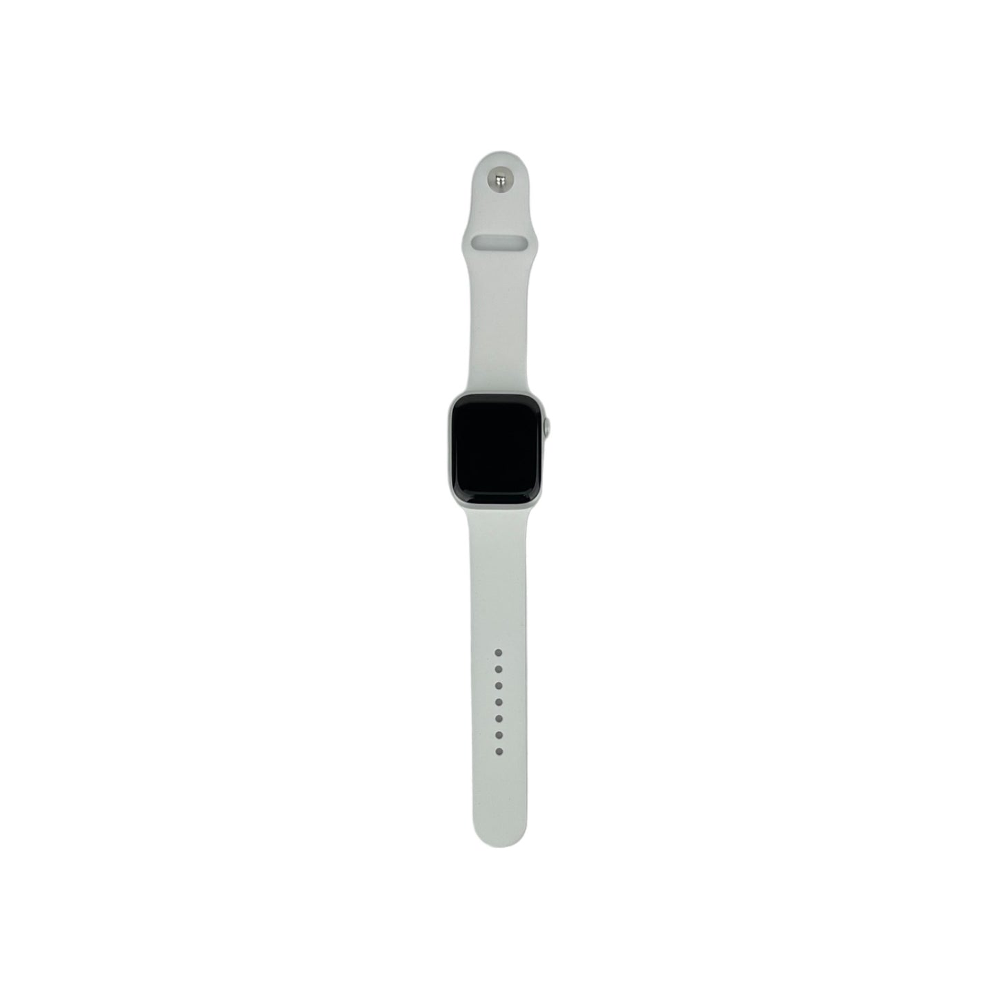 Apple Watch 8 GPS Aluminium Silber 45 mm Sportarmband Weiß | Retourware