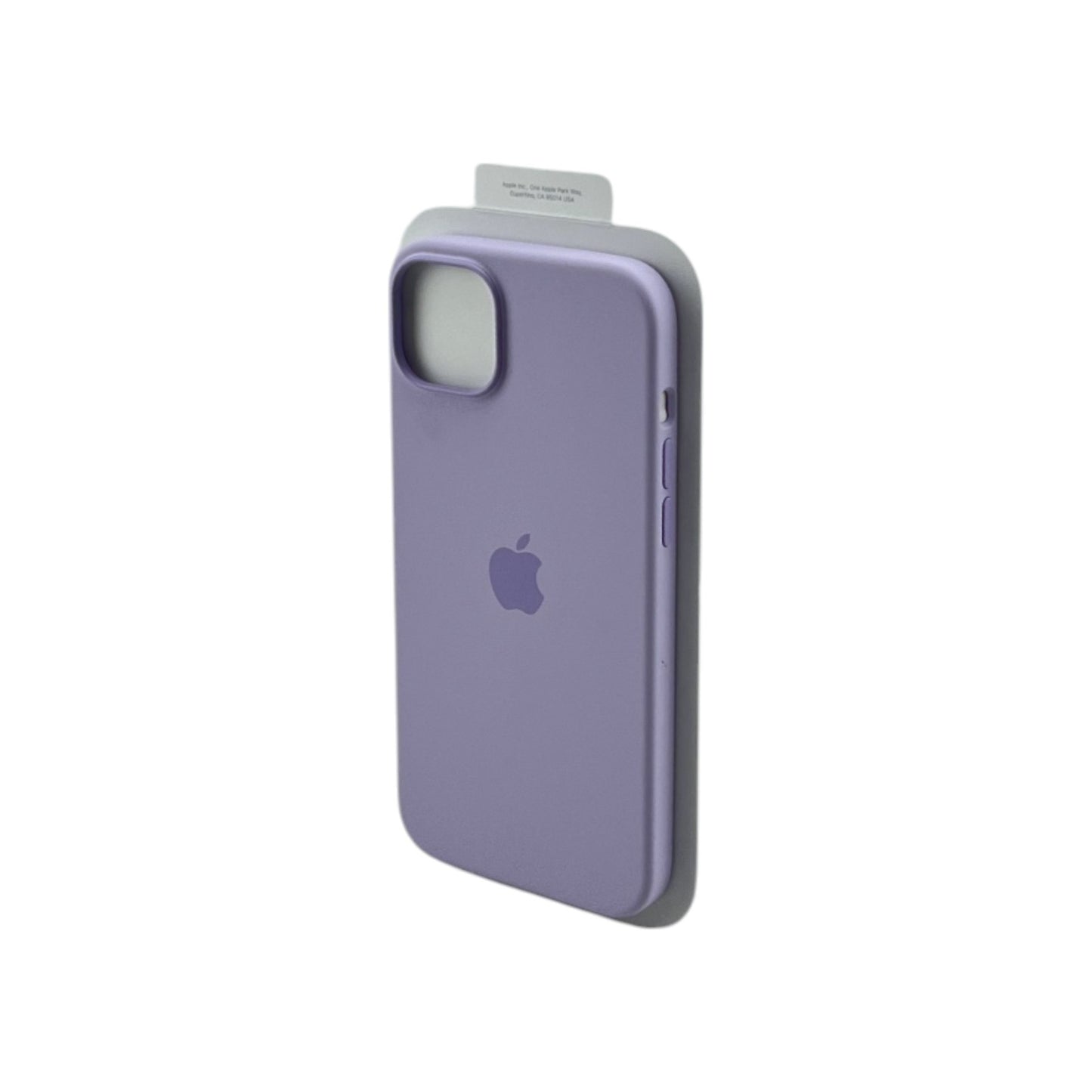 Apple iPhone 14 Plus Silikon Case MagSafe Snap-on Mikrofaser Silikon Flieder | Neu