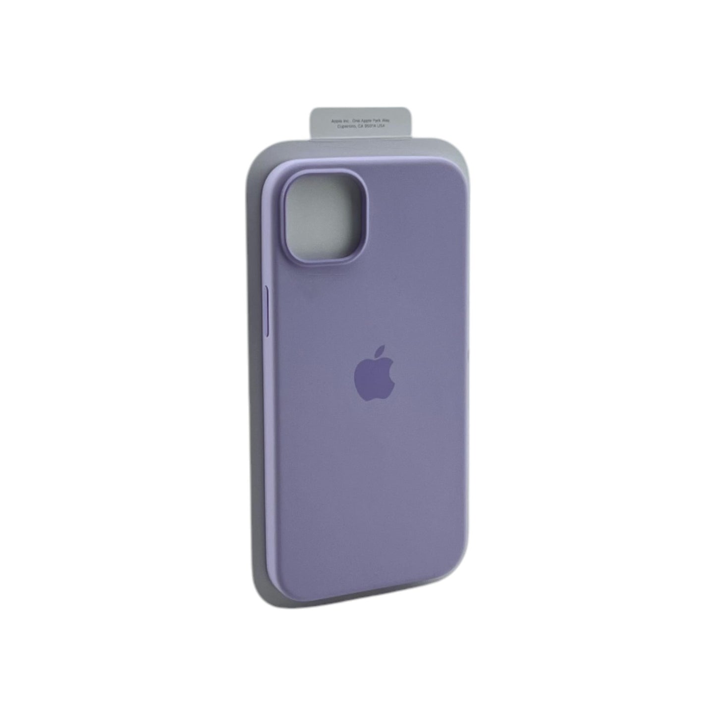 Apple iPhone 14 Plus Silikon Case MagSafe Snap-on Mikrofaser Silikon Flieder | Neu