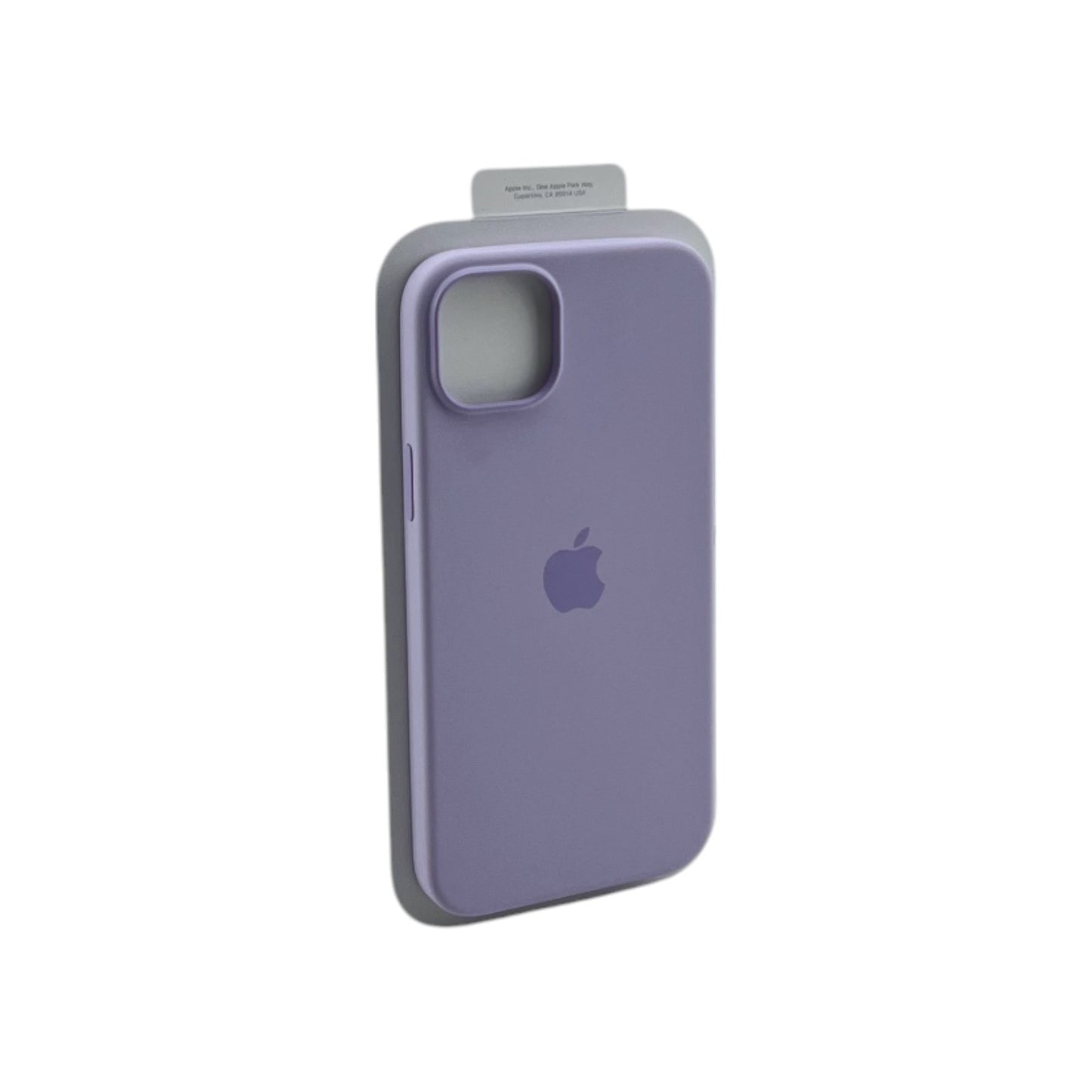 Apple iPhone 14 Plus Silikon Case MagSafe Snap-on Mikrofaser Silikon Flieder | Neu