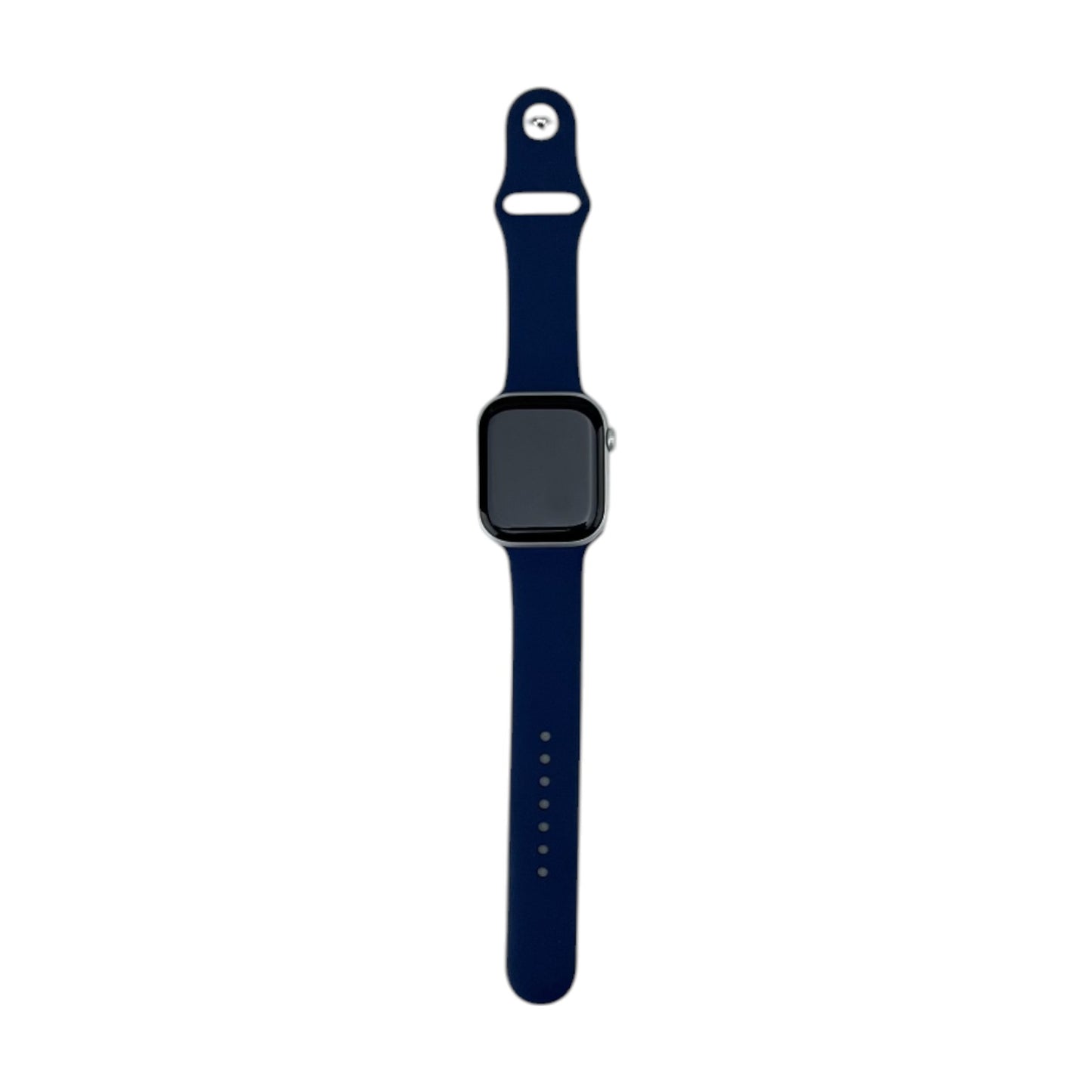 Apple Watch 10 GPS Aluminium Silber 46 mm Sportarmband Denim | Retourware