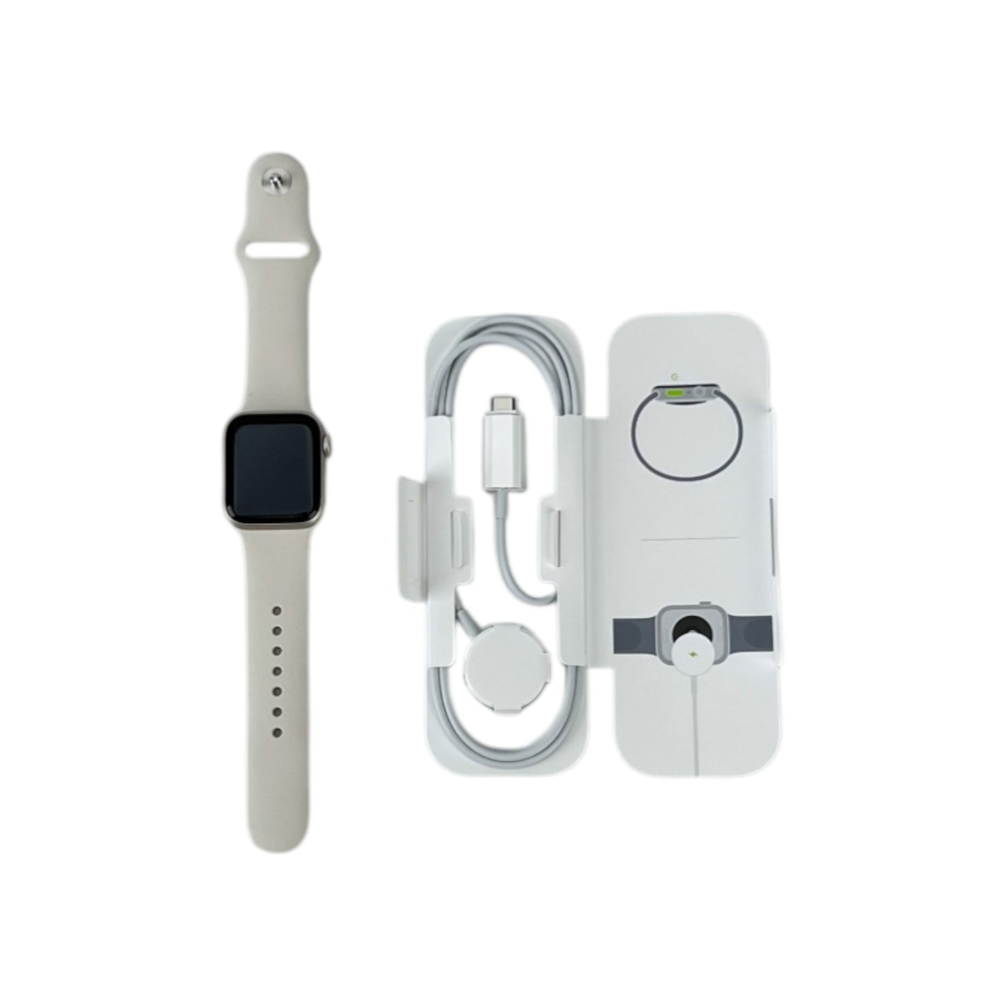 Apple Watch SE 2 GPS Aluminium Polarstern 40 mm Sportarmband Polarstern | Retourware