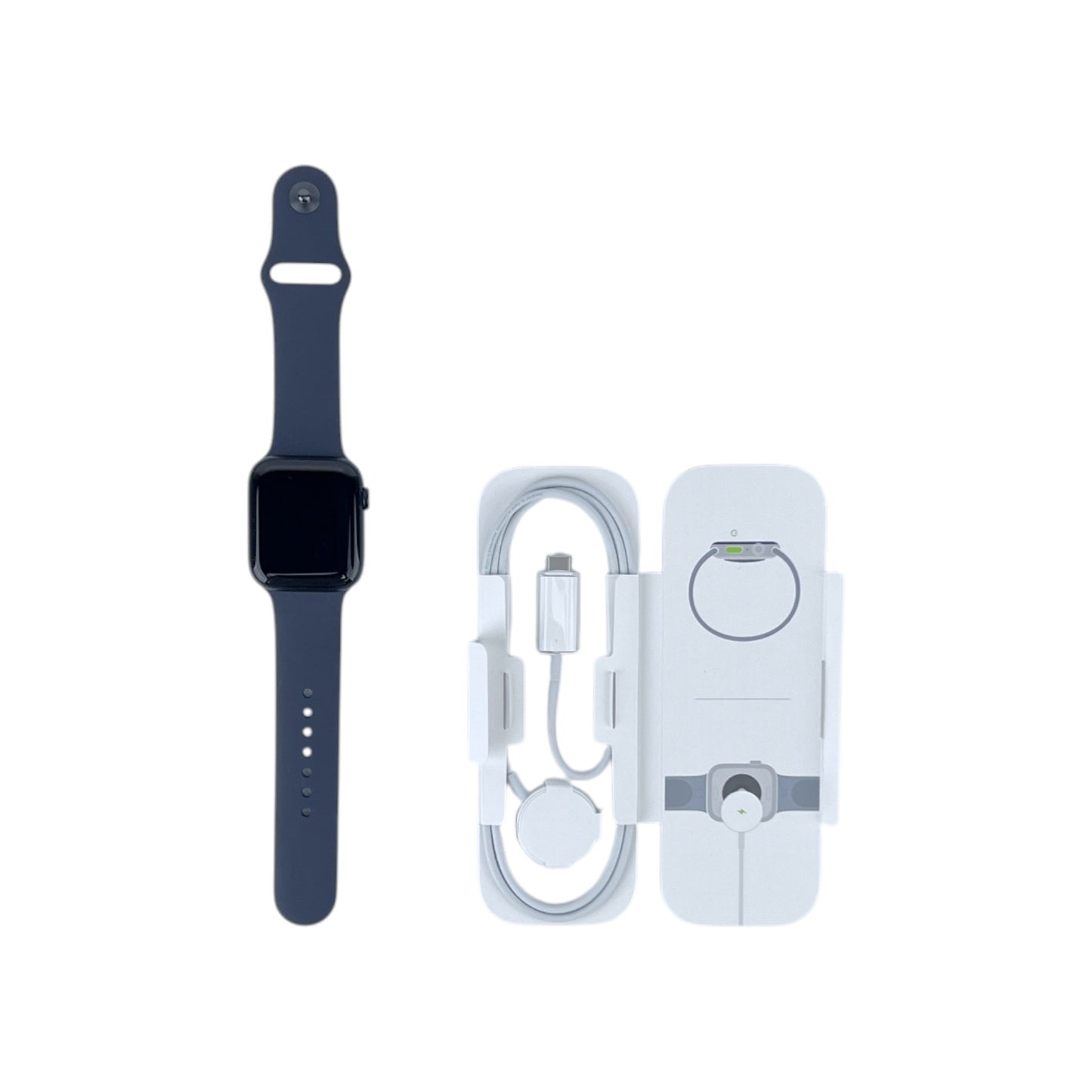 Apple Watch SE 2 GPS Aluminium Mitternacht 44 mm Sportarmband Mitternacht S/M | Retourware