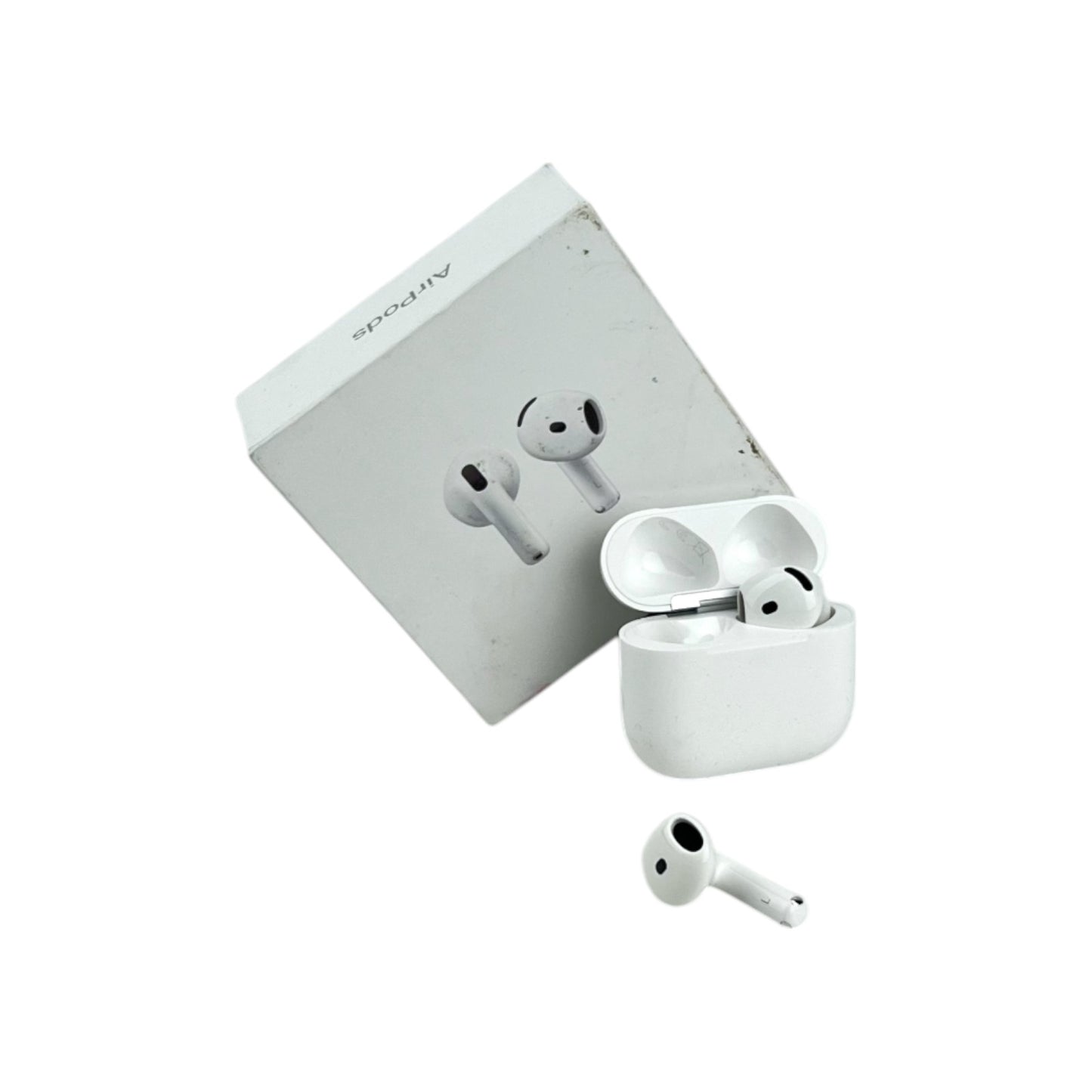Apple AirPods 4 Kabellose Kopfhörer Bluetooth Headset 3D Audio USB-C Ladecase | Retourware