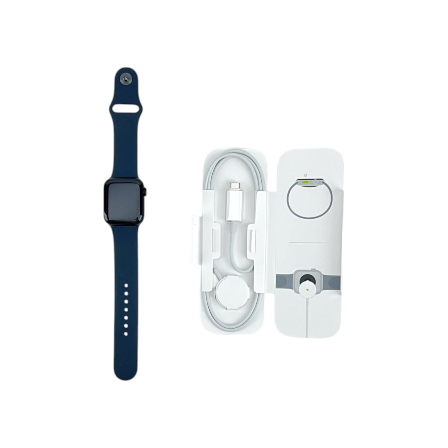 Apple Watch SE 2 Cellular Aluminium Mitternacht 40 mm Sportarmband Mitternacht M/L | Retourware