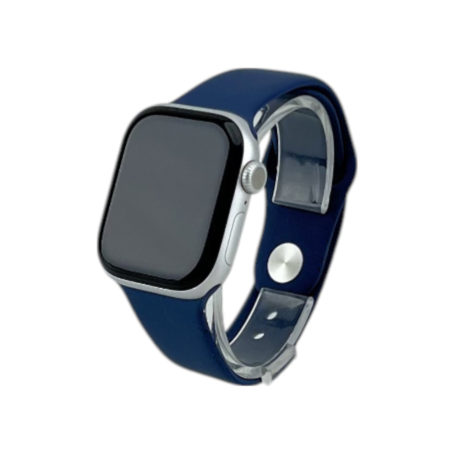Apple Watch 10 GPS Aluminium Silber 42 mm Sportarmband Denim M/L | Retourware