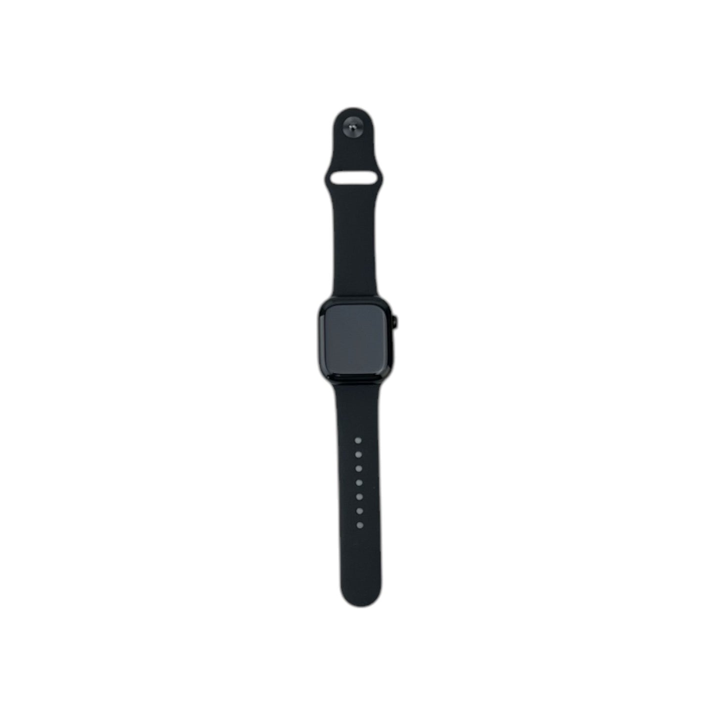 Apple Watch 10 GPS Aluminium Diamantschwarz 42 mm Sportarmband Schwarz S/M | Retourware