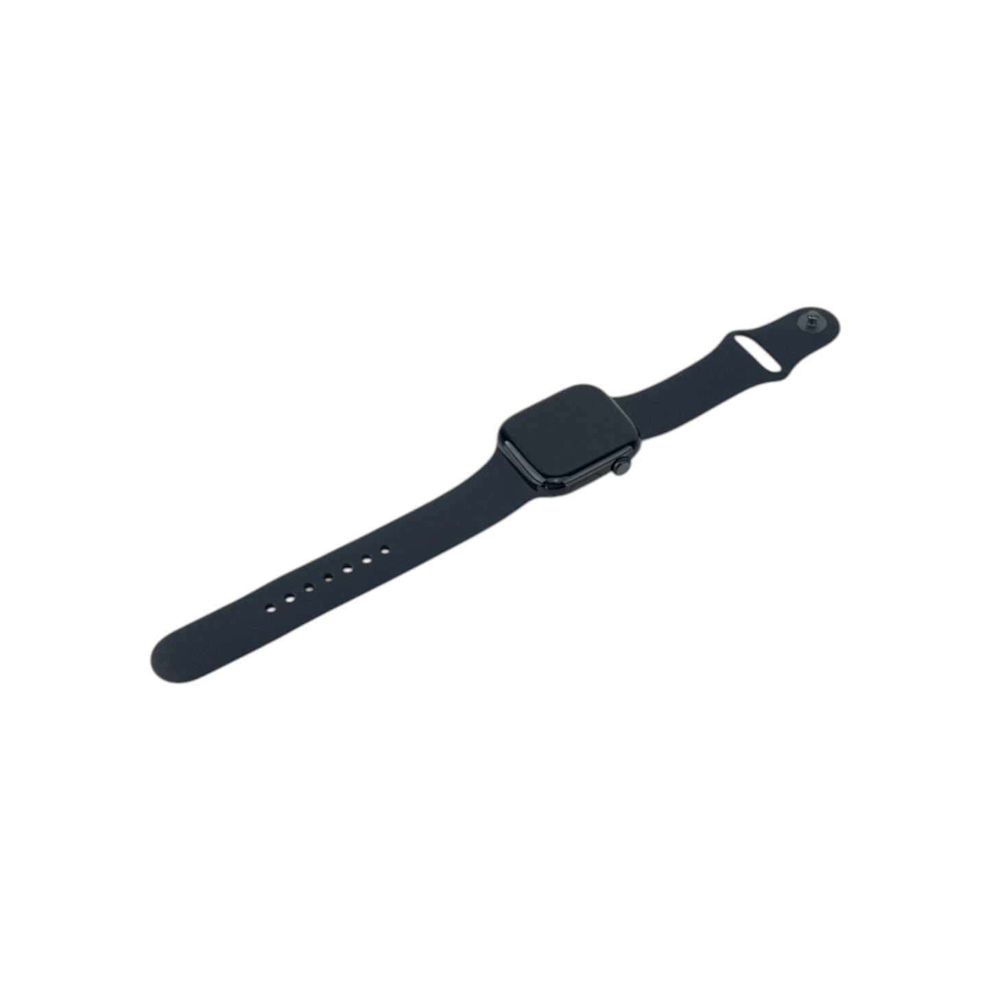 Apple Watch 10 GPS Aluminium Diamantschwarz 42 mm Sportarmband Schwarz M/L | Retourware