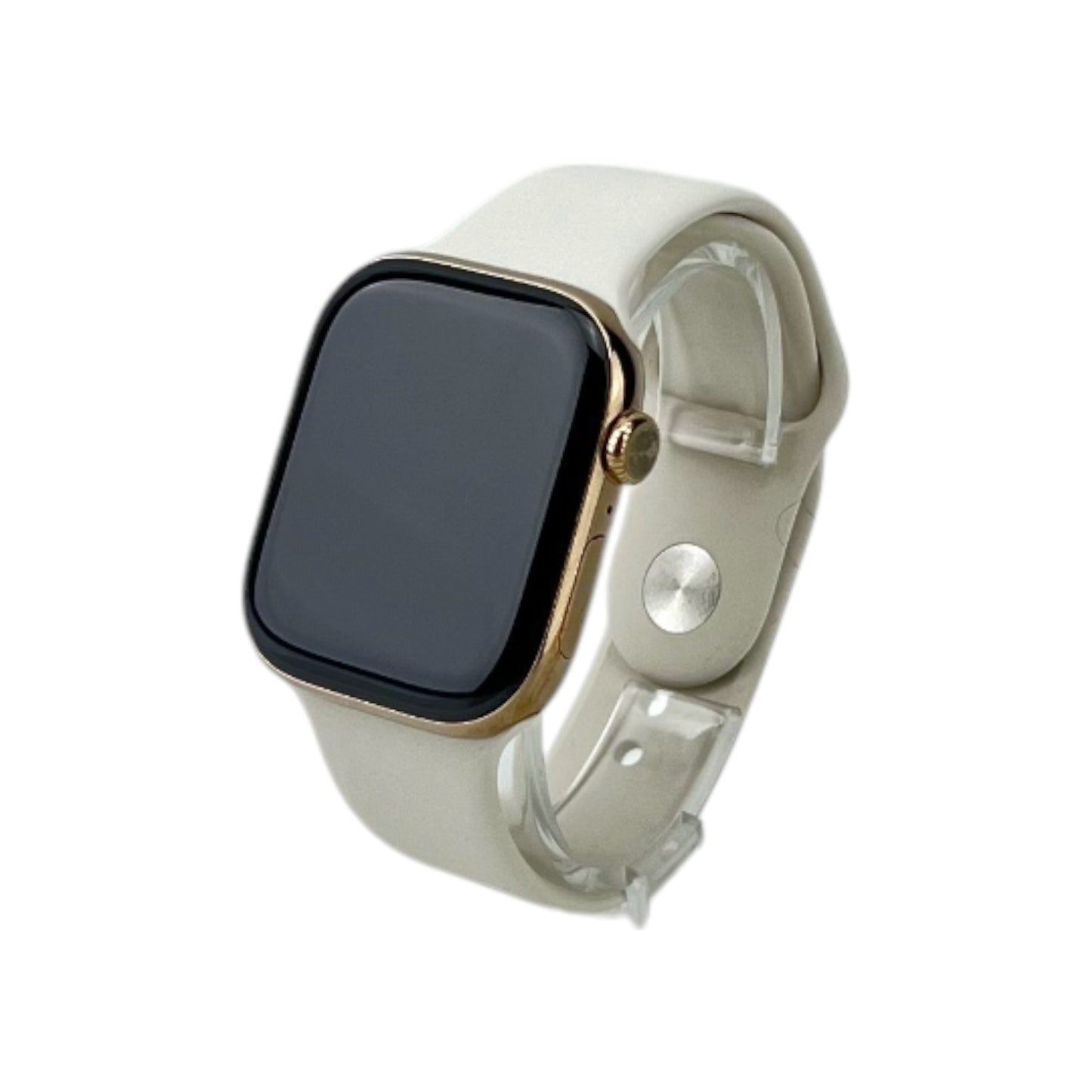 Apple Watch 10 Cellular Titan Gold 46 mm Sportarmband Polarstern M/L | Retourware