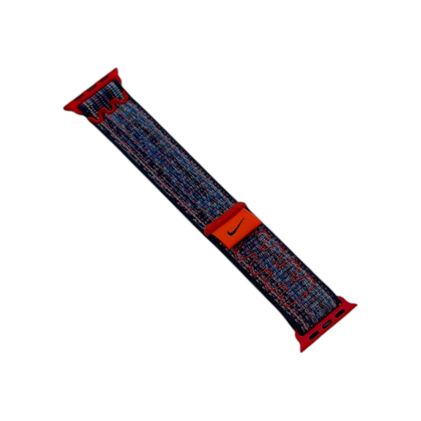 Apple Watch Band Nike Sport Loop Armband 40mm Nylon Blau Rot | Neu