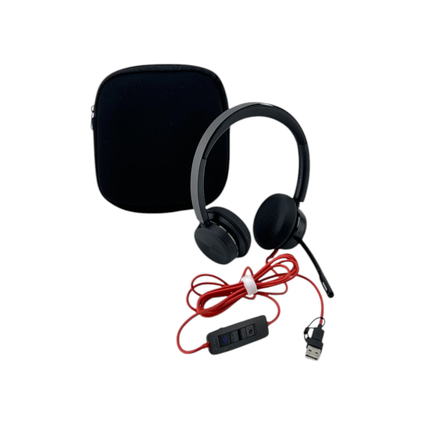 Poly Blackwire 8225 Schnurgebundenes On Ear Headset Active Noise Cancelling | Neu