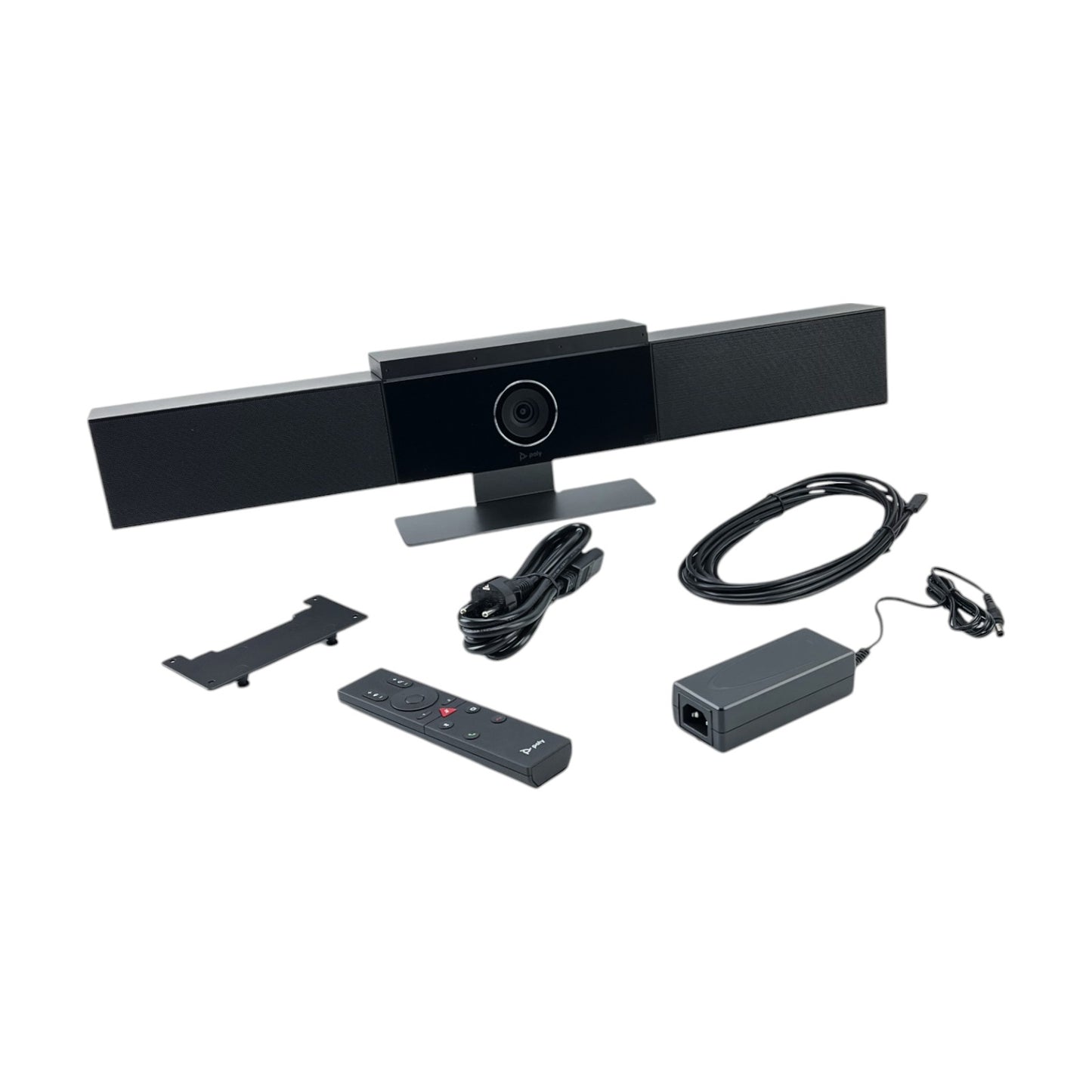 Poly Studio 4K Videokonferenzsystem Kamera Mikrofon Lautsprecher Fernbedienung | Retourware
