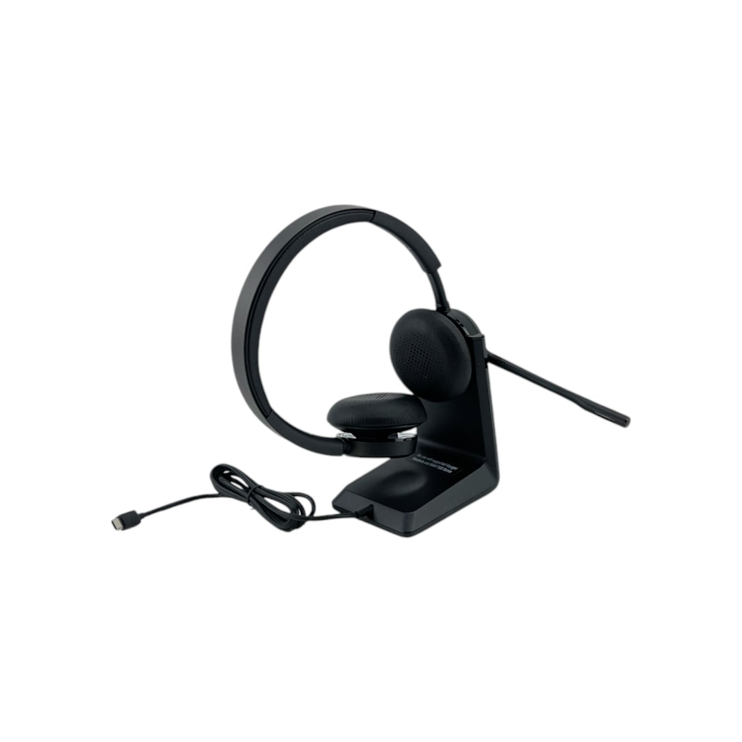 Poly Voyager Schnurloses 4320UC Headset Ladestation Bluetooth Over Ear Kopfhörer | Neu