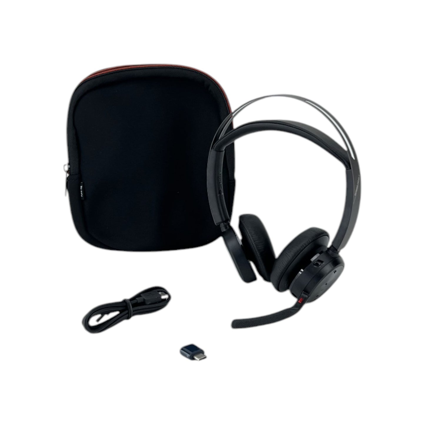 Poly Voyager Focus 2 On-Ear Headset Bluetooth Active Noise Cancelling Kopfbügel | Neu
