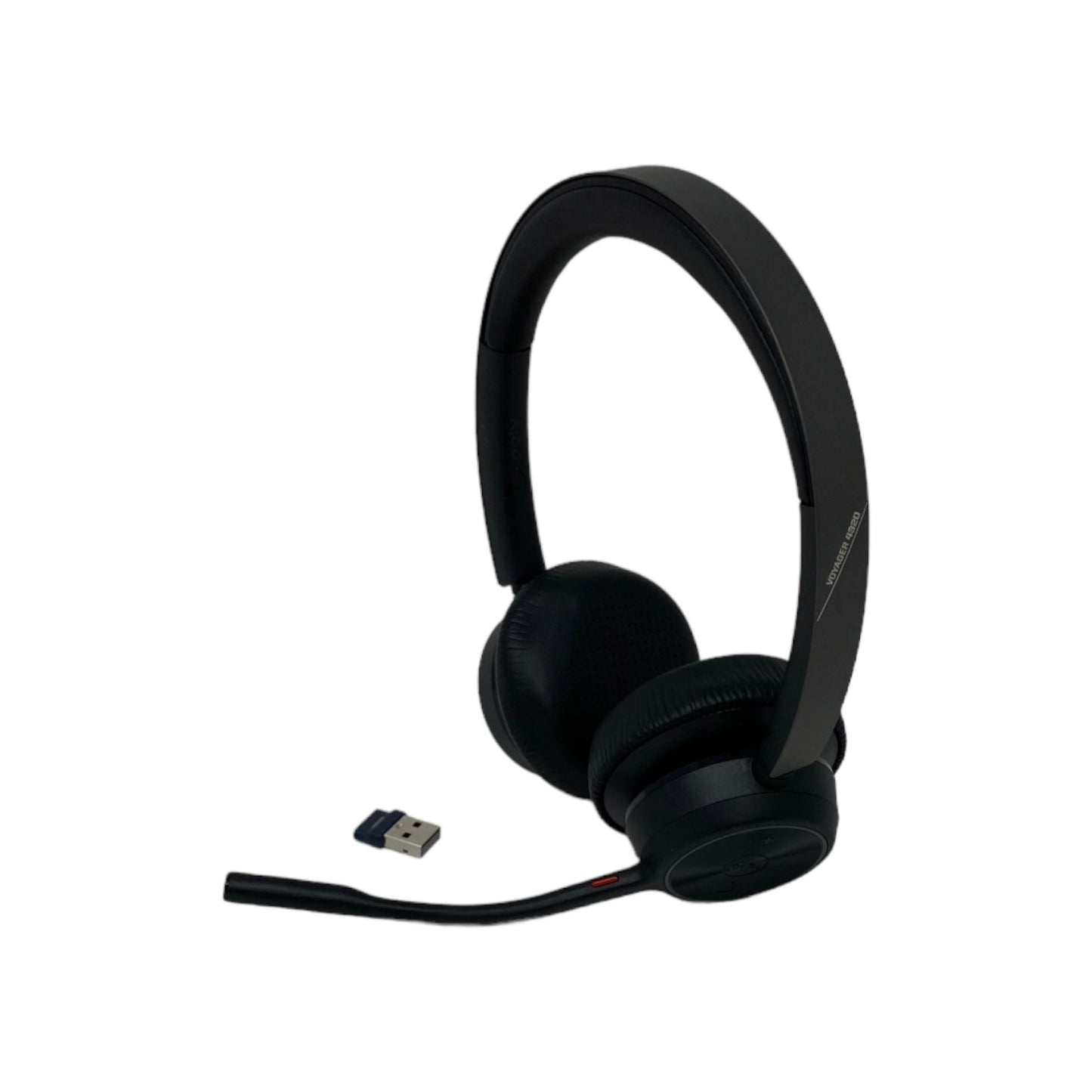 Plantronics Poly Voyager 4320 UC Headset USB Bluetooth 5.2 Multipoint Schwarz | Retourware
