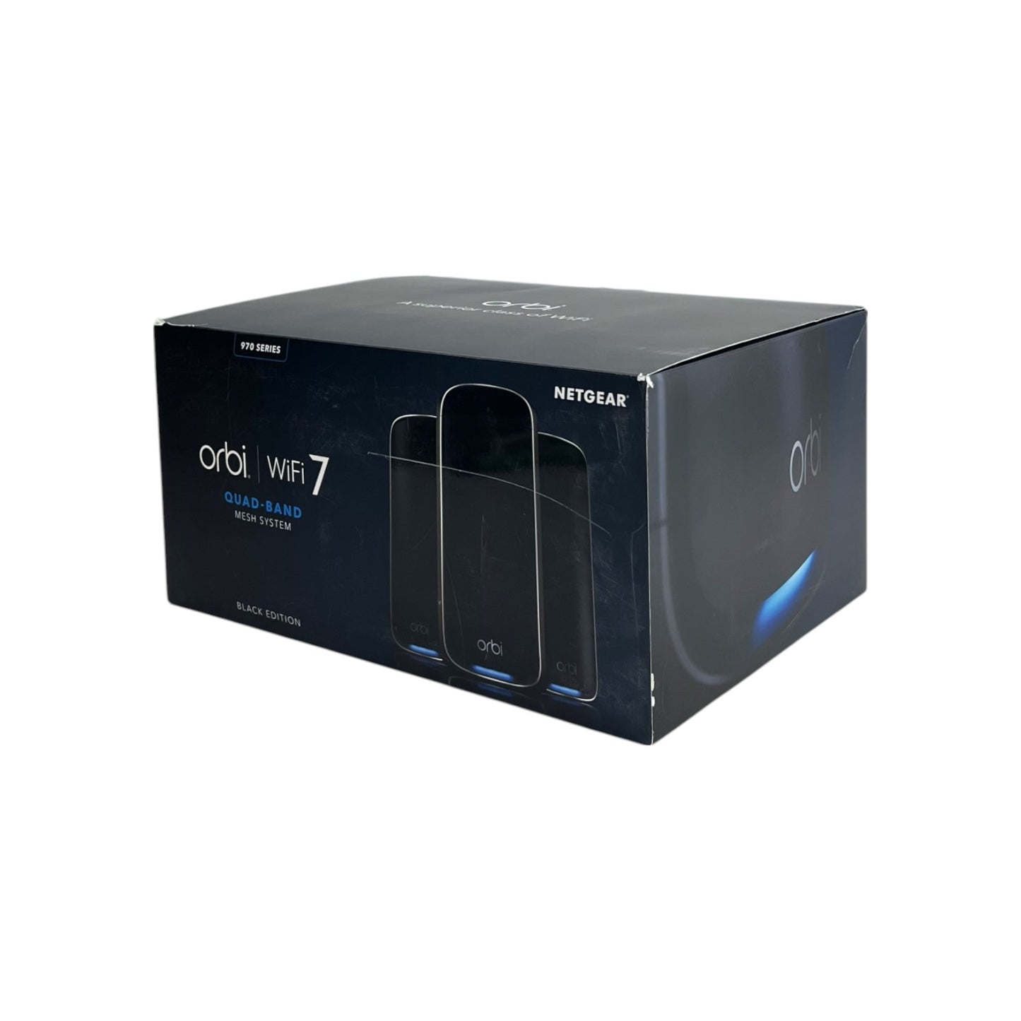 Netgear Orbi WiFi 7 Next Generation Mesh Quad-Band WLAN System 27 Gbit/s | Retourware