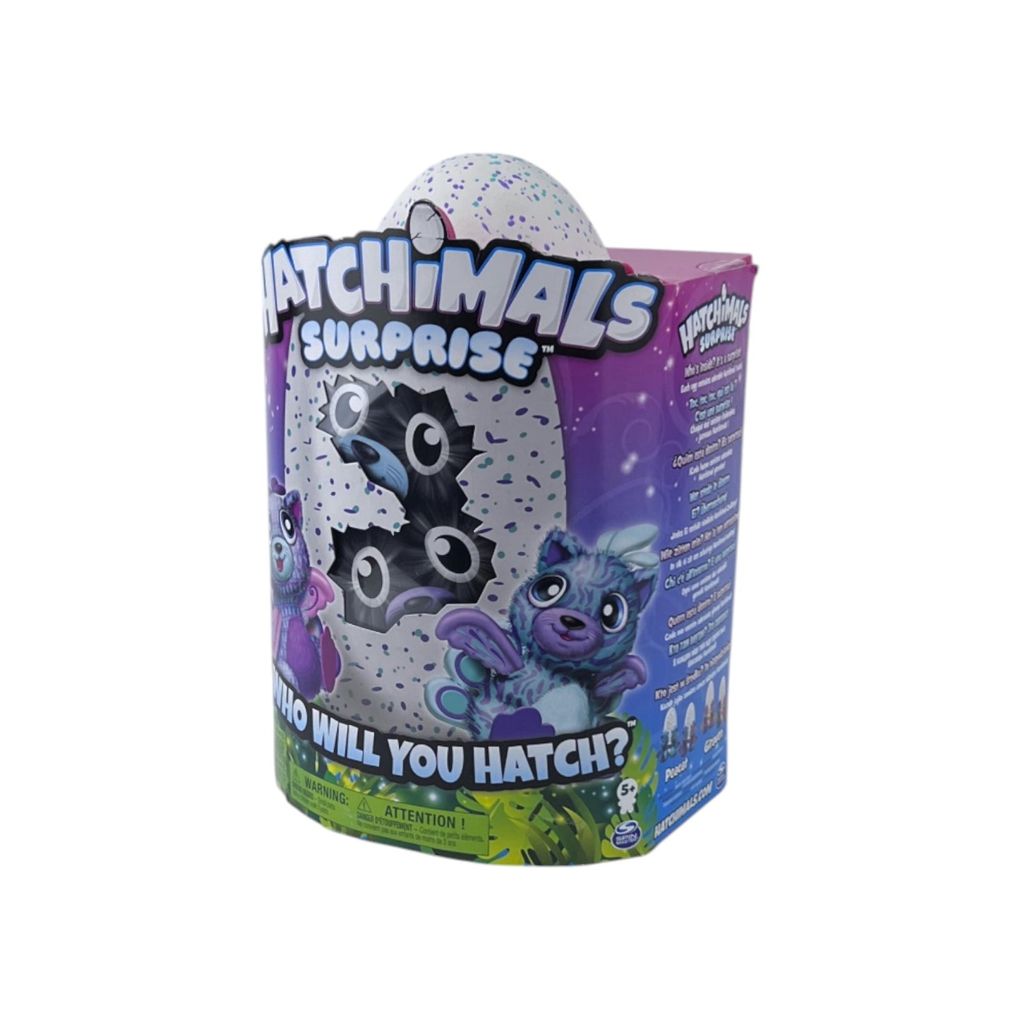 Spin Master Hatchimal Surprise Zwillinge Spielzeug Brüten Schlüpfen Violett Gelb | Neu