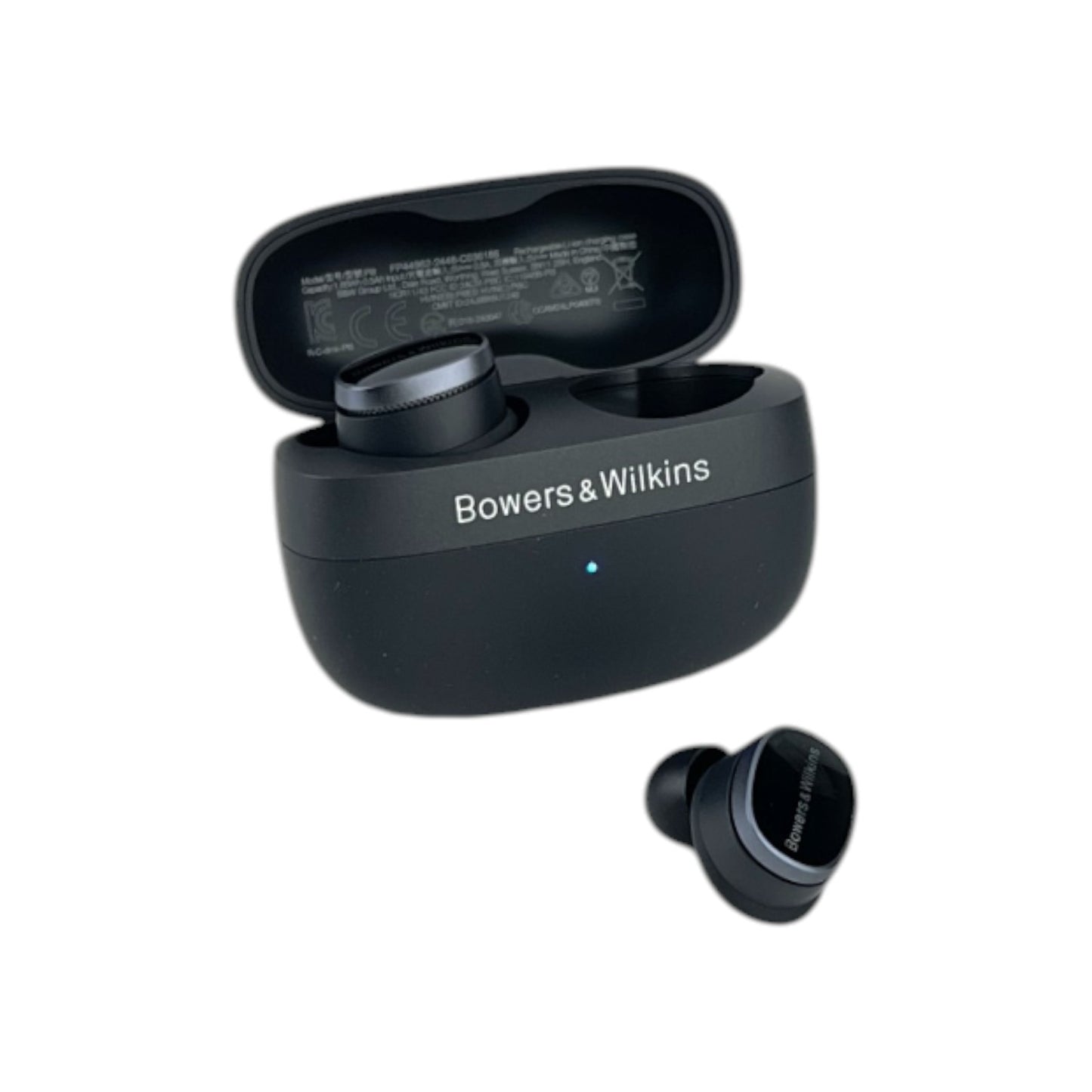 Bowers & Wilkins Pi8 Bluetooth Earbuds ANC kabellose Kopfhörer Ladecase Schwarz | Neu