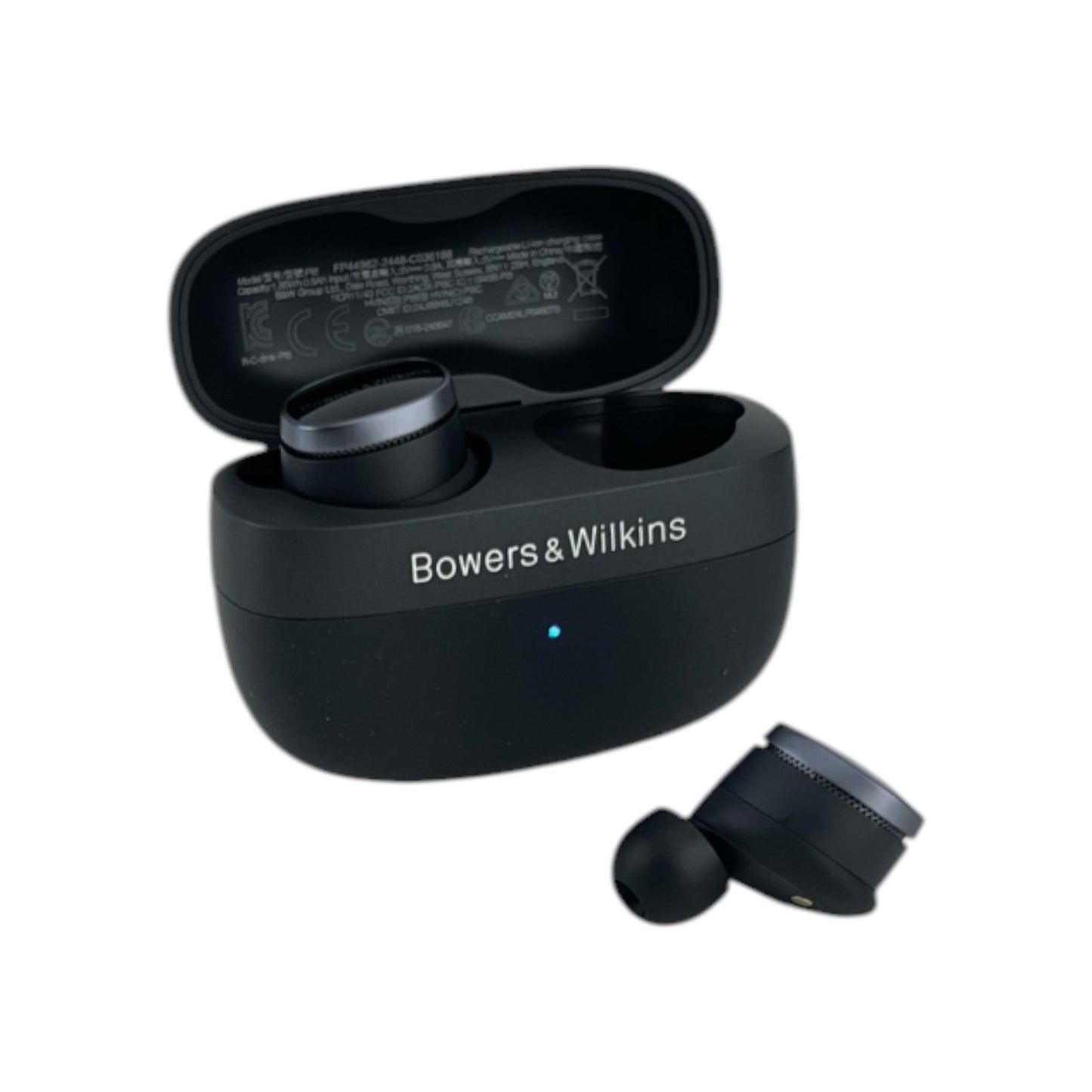 Bowers & Wilkins Pi8 Bluetooth Earbuds ANC kabellose Kopfhörer Ladecase Schwarz | Neu