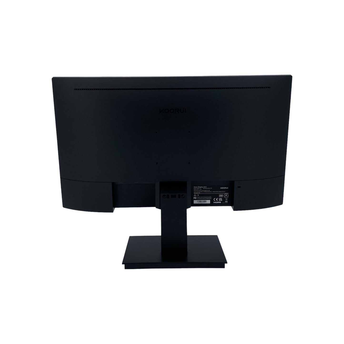 KOORUI Monitor 24 Zoll (60.9 cm) Full-HD 1920x1080 75Hz 5ms HDMI VGA Schwarz | Neu