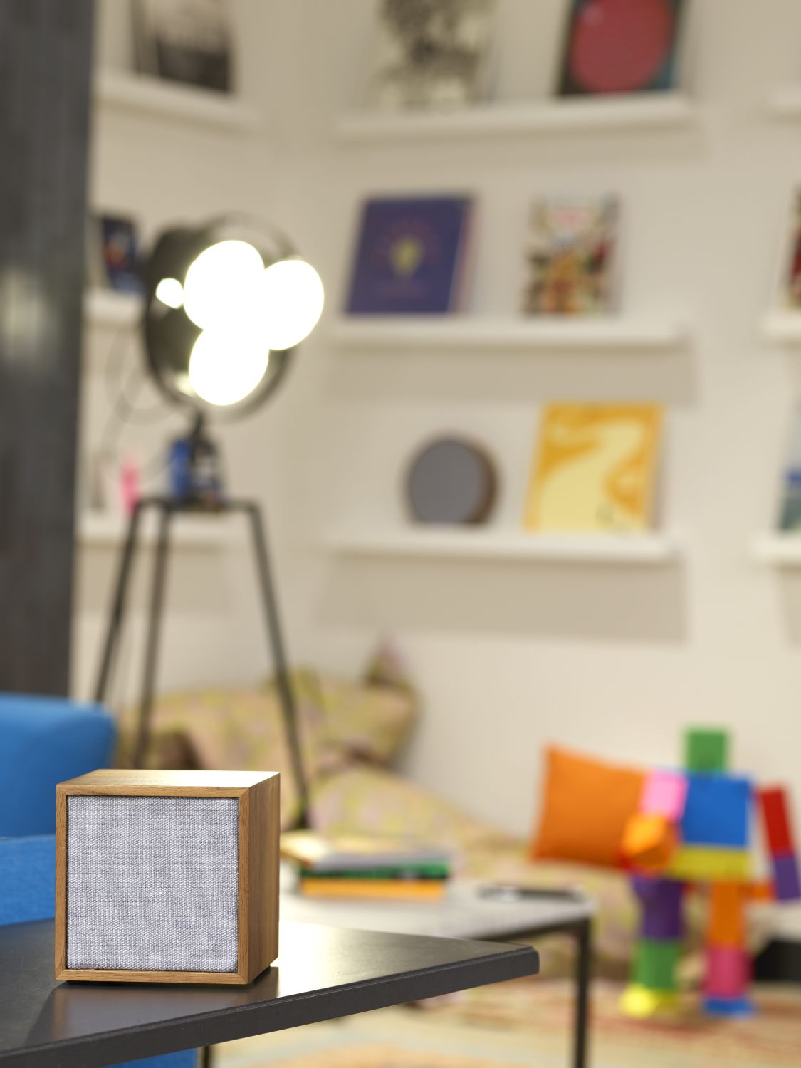 Tivoli Audio Art Line CUBE Multimedia Lautsprecher WLAN Bluetooth walnuss | Neu