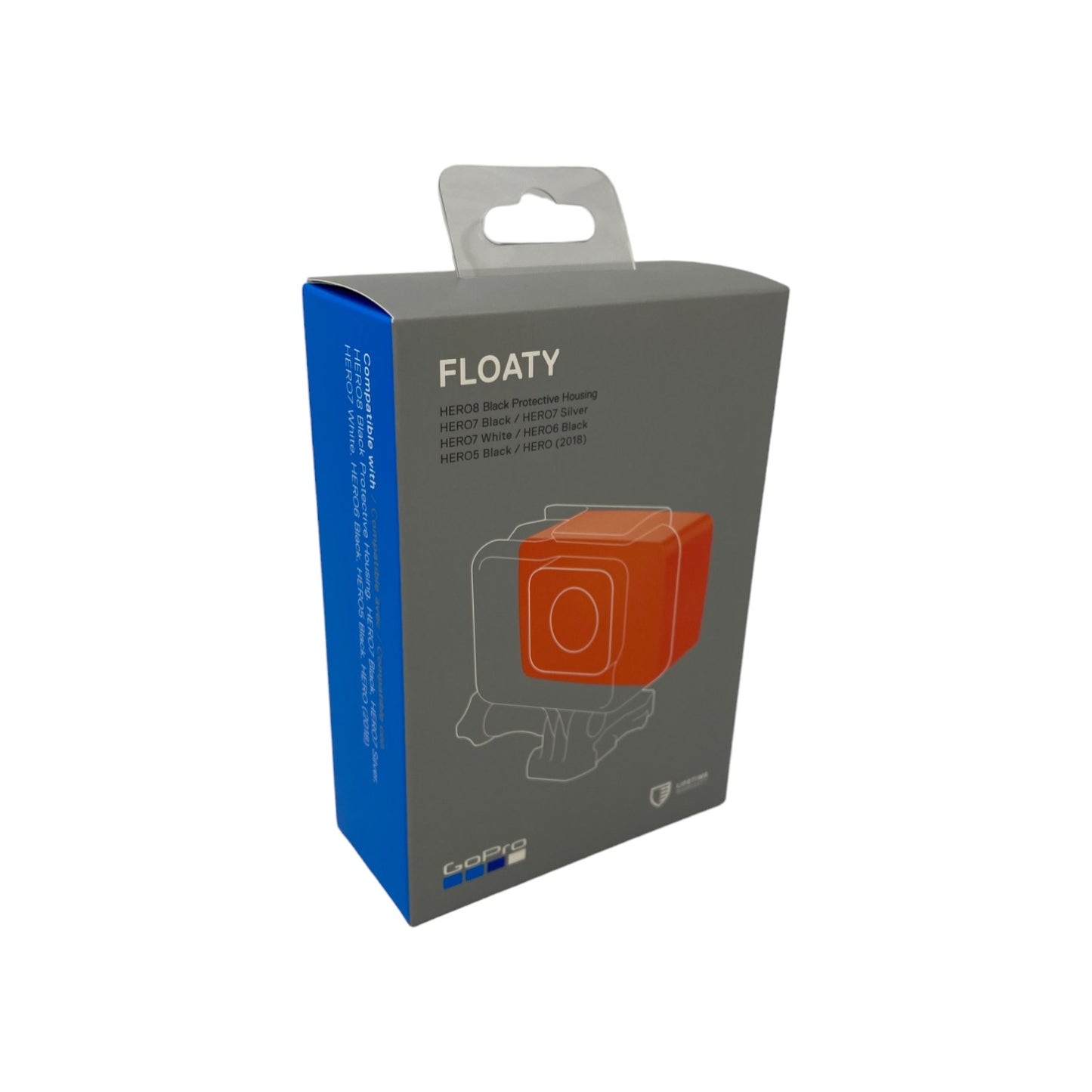GoPro AFLTY-005 Floaty Schwimmkörper für GoPro HERO 5/ 6/ 7 Wasserfest orange | Neu