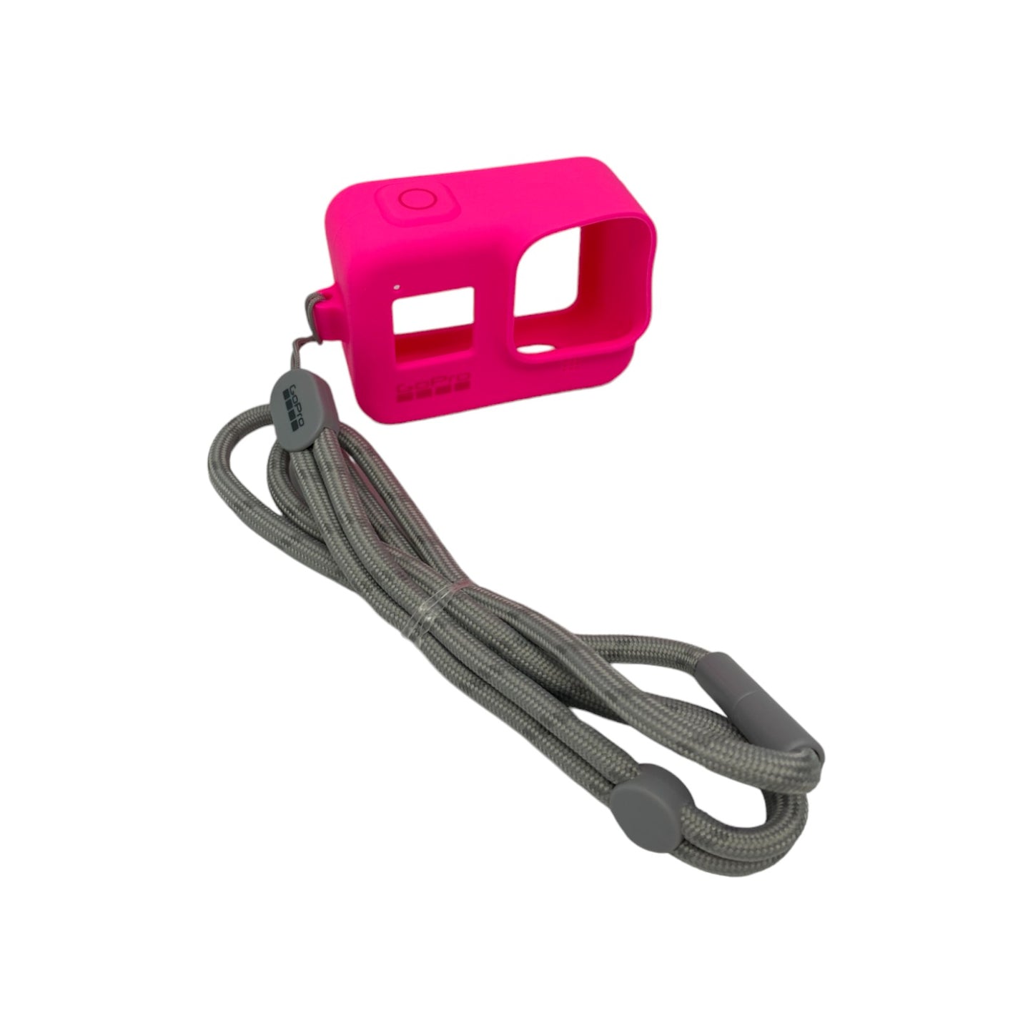 GoPro Sleeve + Lanyard GoPro HERO 8 Black Silikon Hülle Rosa + Trageband | Neu