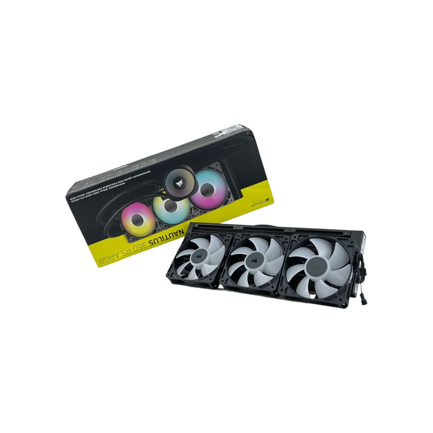 Corsair Nautilus 360 RS ARGB CPU-Flüssigkühler Intel LGA 1851/1700 AMD AM5/AM4 | Retourware