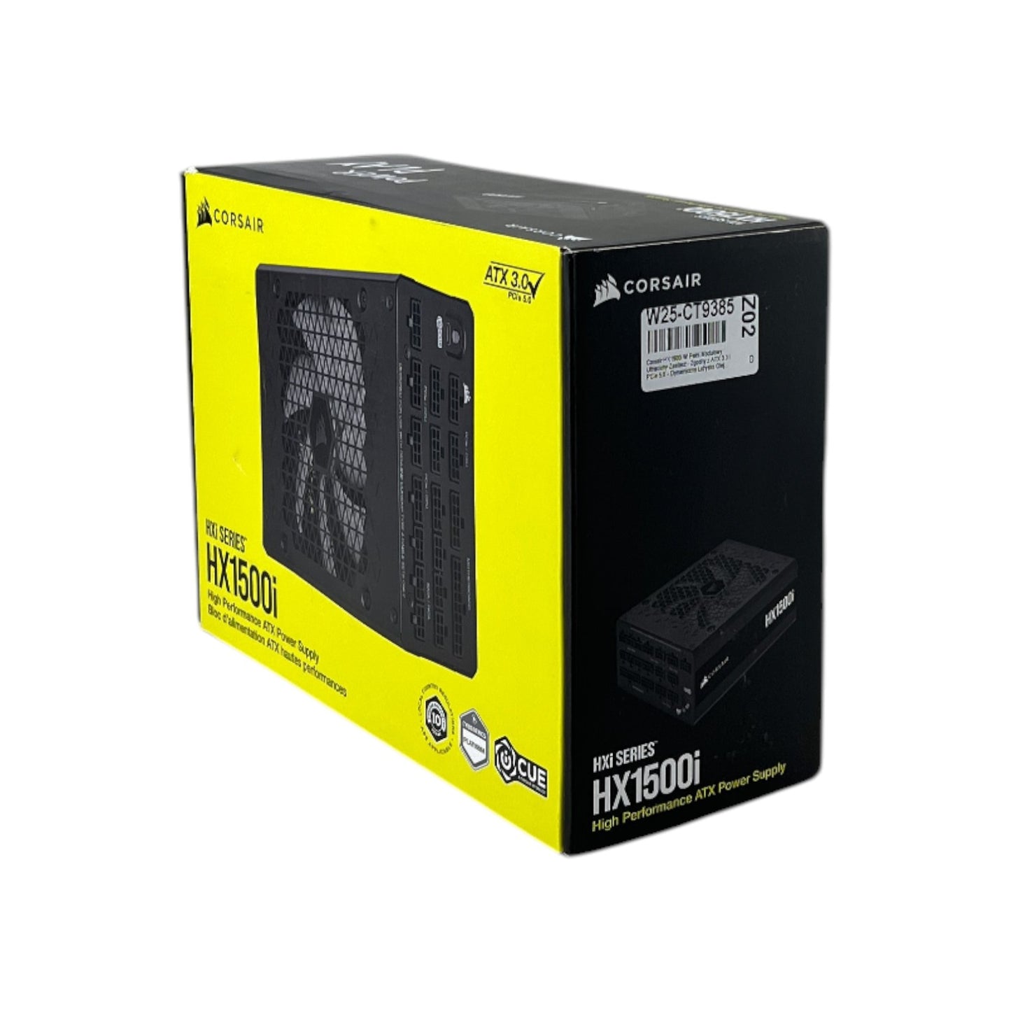 Corsair HX1500i Vollmodulares ATX-Netzteil Geräuscharm ATX 3.1 PCIe 5.1 80 PLUS | Retourware