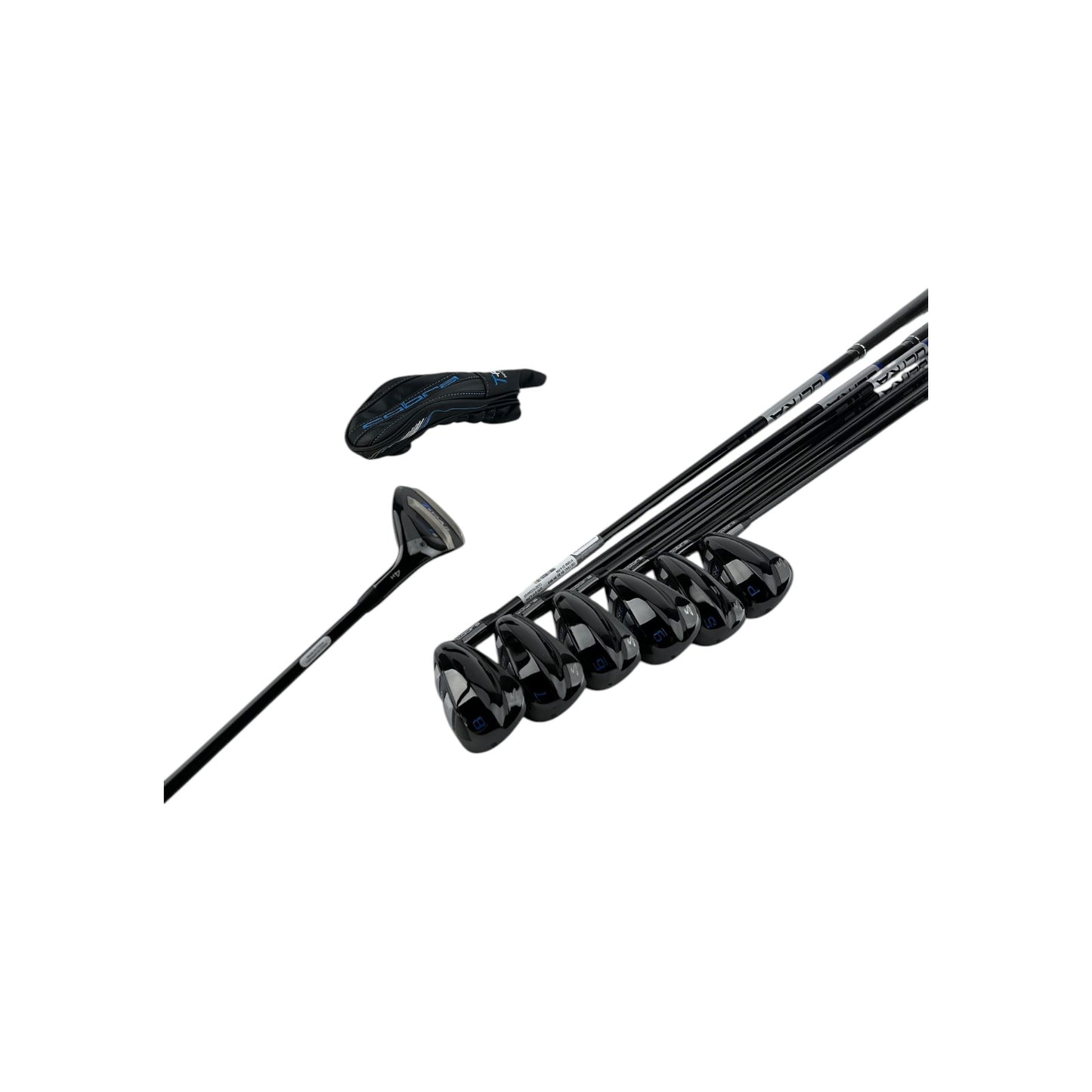 Cobra Golf Rail Iron 2020 T-Schiene Eisen Combo Set RH Graphit Steifflex 4H 5-GW | Neu