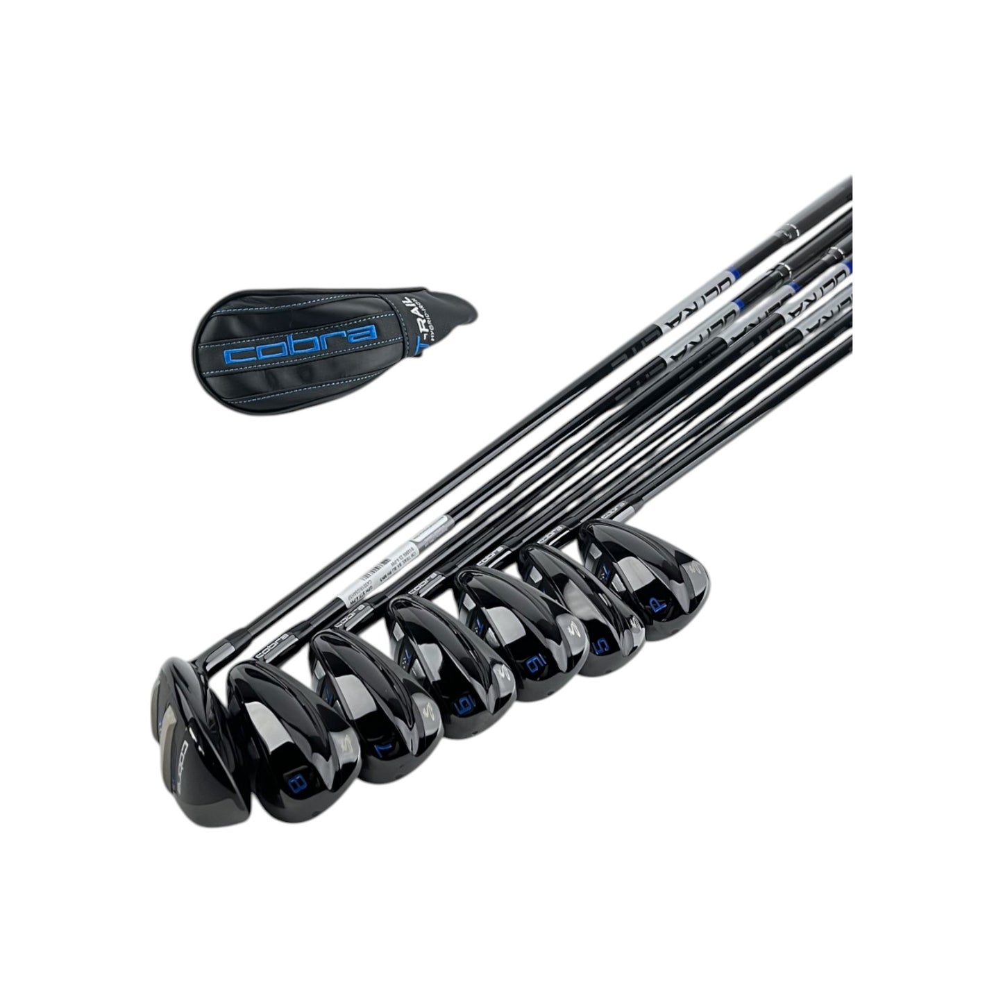 Cobra Golf Rail Iron 2020 T-Schiene Eisen Combo Set RH Graphit Steifflex 4H 5-GW | Neu