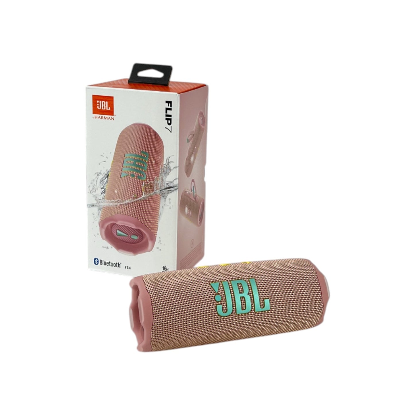 JBL Flip 7 Bluietooth Lautsprecher Tragbarer Partylautsprecher 35W 16 Std. Pink | Neu