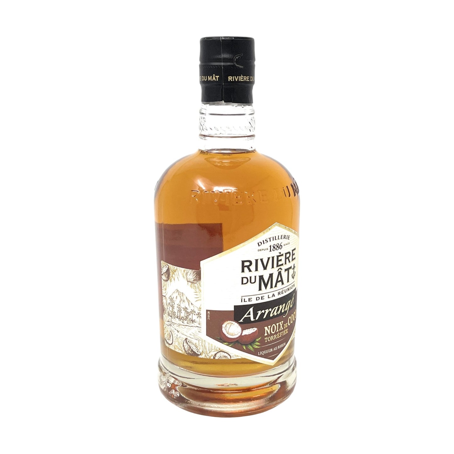 Rivière du Mât Arrangé Noix de Coco Torrèfiée Likör 1 x 0,7l Alkohol 35% vol. | Neu