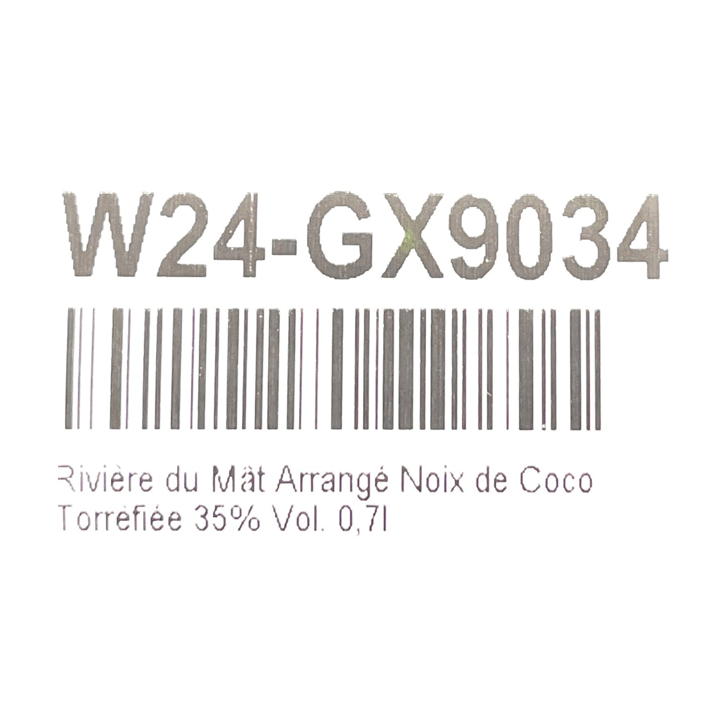 Rivière du Mât Arrangé Noix de Coco Torrèfiée Likör 1 x 0,7l Alkohol 35% vol. | Neu