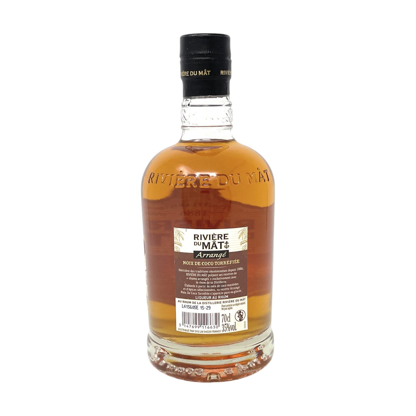 Rivière du Mât Arrangé Noix de Coco Torrèfiée Likör 1 x 0,7l Alkohol 35% vol. | Neu