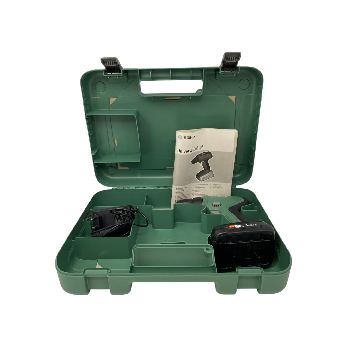 Bosch Home and Garden UniversalDrill 18 Akkuschrauber 18V 1,5 Ah inkl. Koffer | Retourware