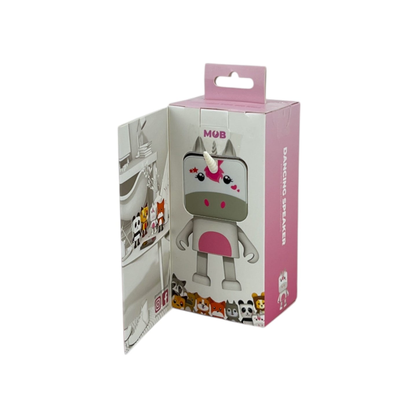 Mobility on Board Dancing Animal da-01 Mini Lautsprecher Bluetooth 3Watt Einhorn | Neu