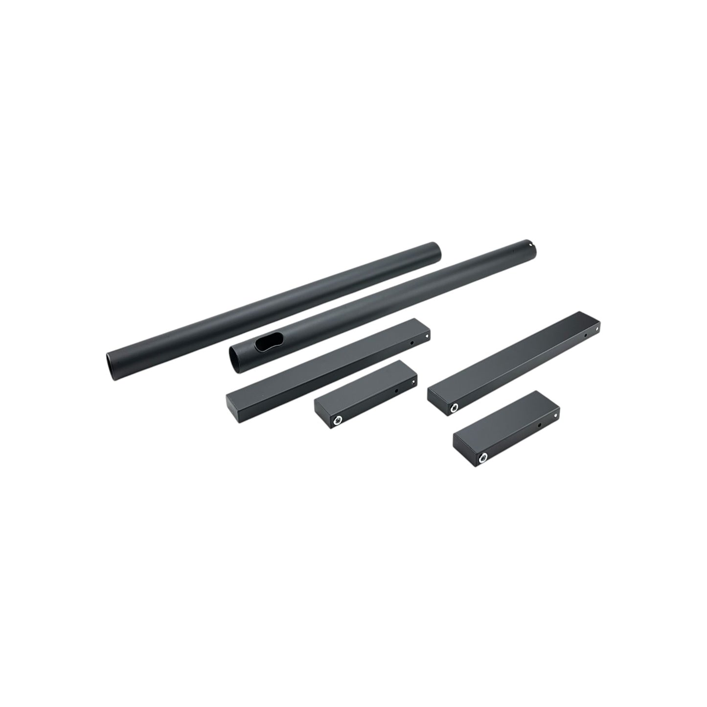 Ergosolid Standfuß fahrbar Fernseher 19-37 Zoll (48.26-93.98cm) bis 20kg Schwarz | Neu