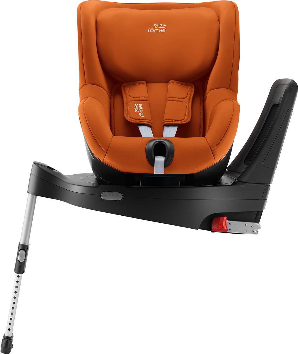 Britax Römer Dualfix 3 i-SIZE + Flex Base iSENSE 3Monate - 4Jahre Golden Cognac | Neu
