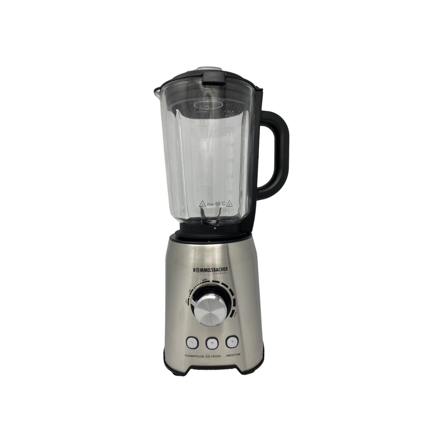 Rommelsbacher Standmixer MX 1250 22.000 U/min Drehzahlregulierung Edelstahl | Retourware