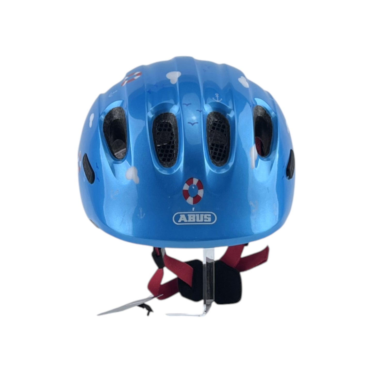 ABUS Smiley 2.0 Kinderhelm Fahrradhelm Größe M (50-55 cm) maritim Blau | Neu